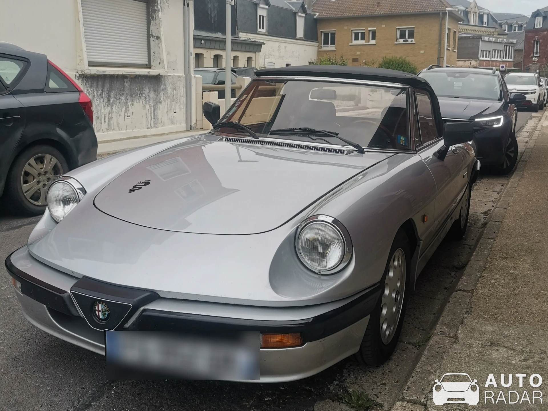 Alfa Romeo Spider S3 spotted in Cayeux-sur-Mer