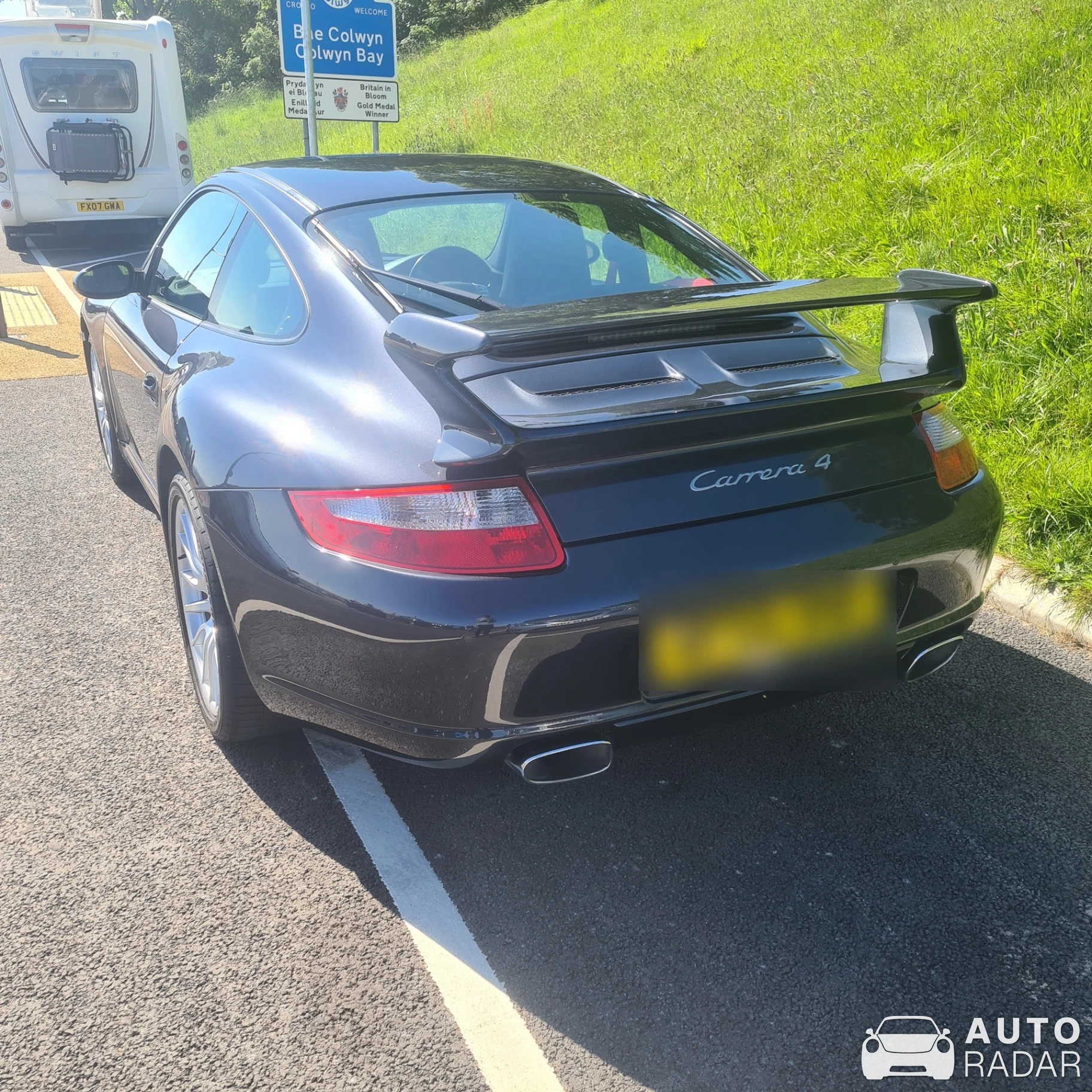 Porsche 997 Carrera 4 spotted in Rhos on Sea, United Kingdom