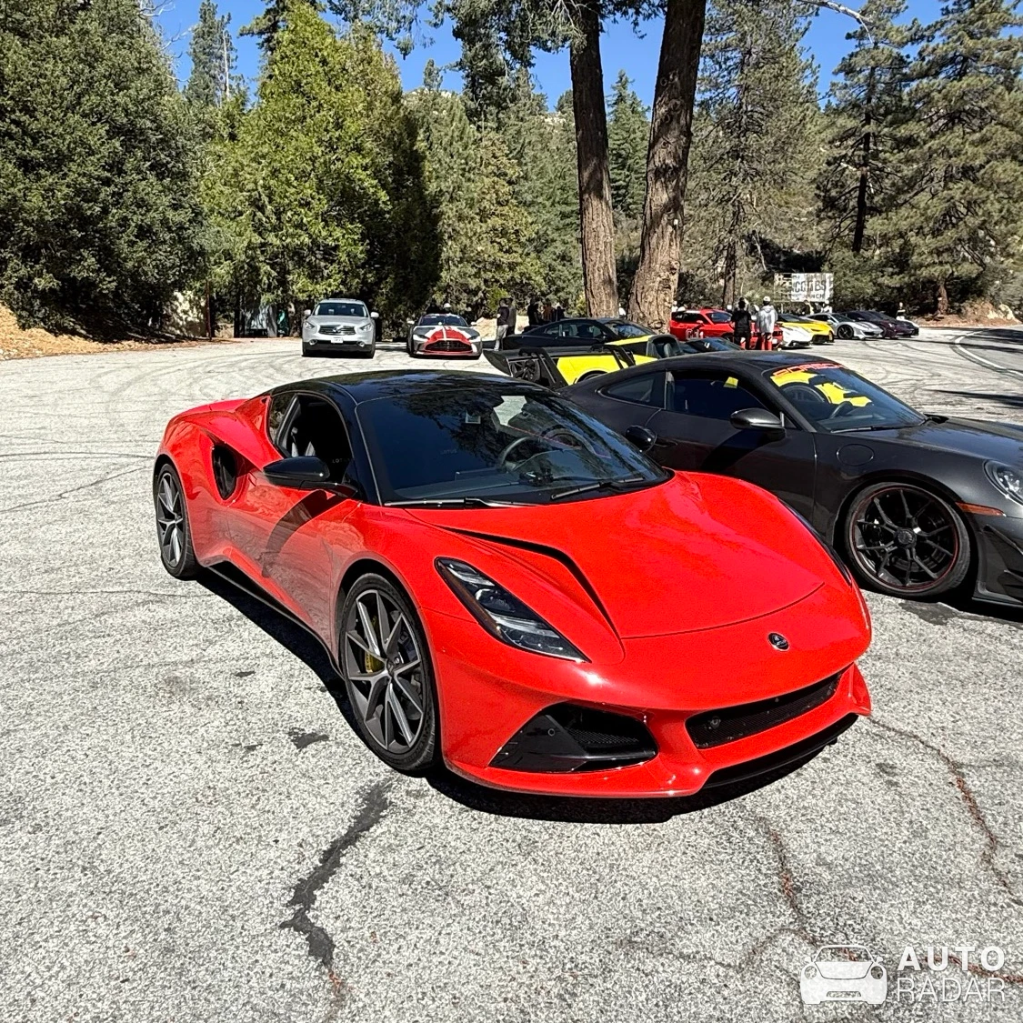 Lotus Emira V6 spotted in Palmdale