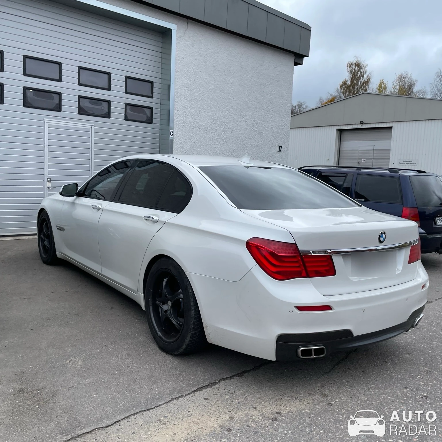 BMW 740i spotted in Lohja