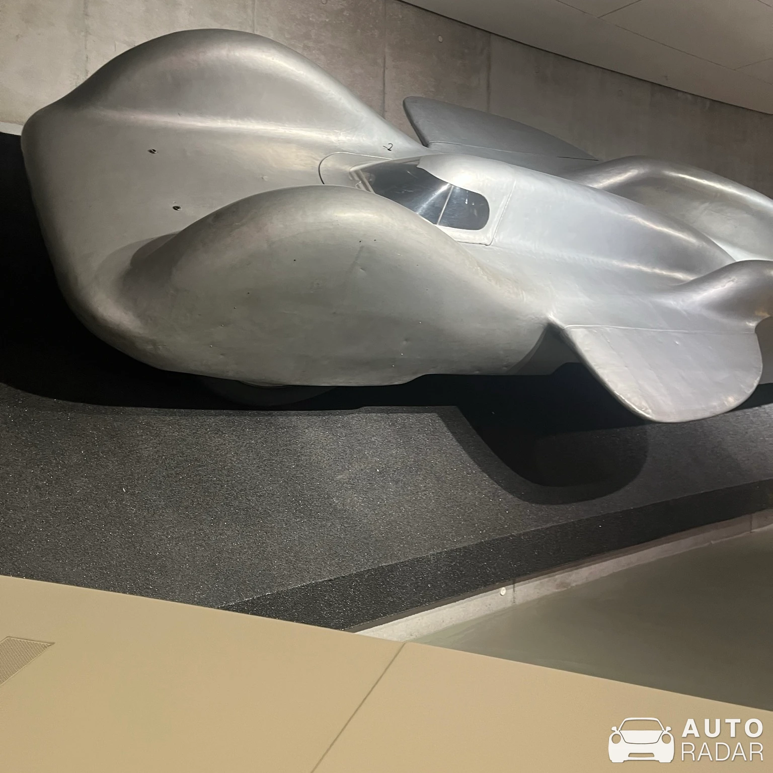 Mercedes-Benz T80 spotted in Stuttgart