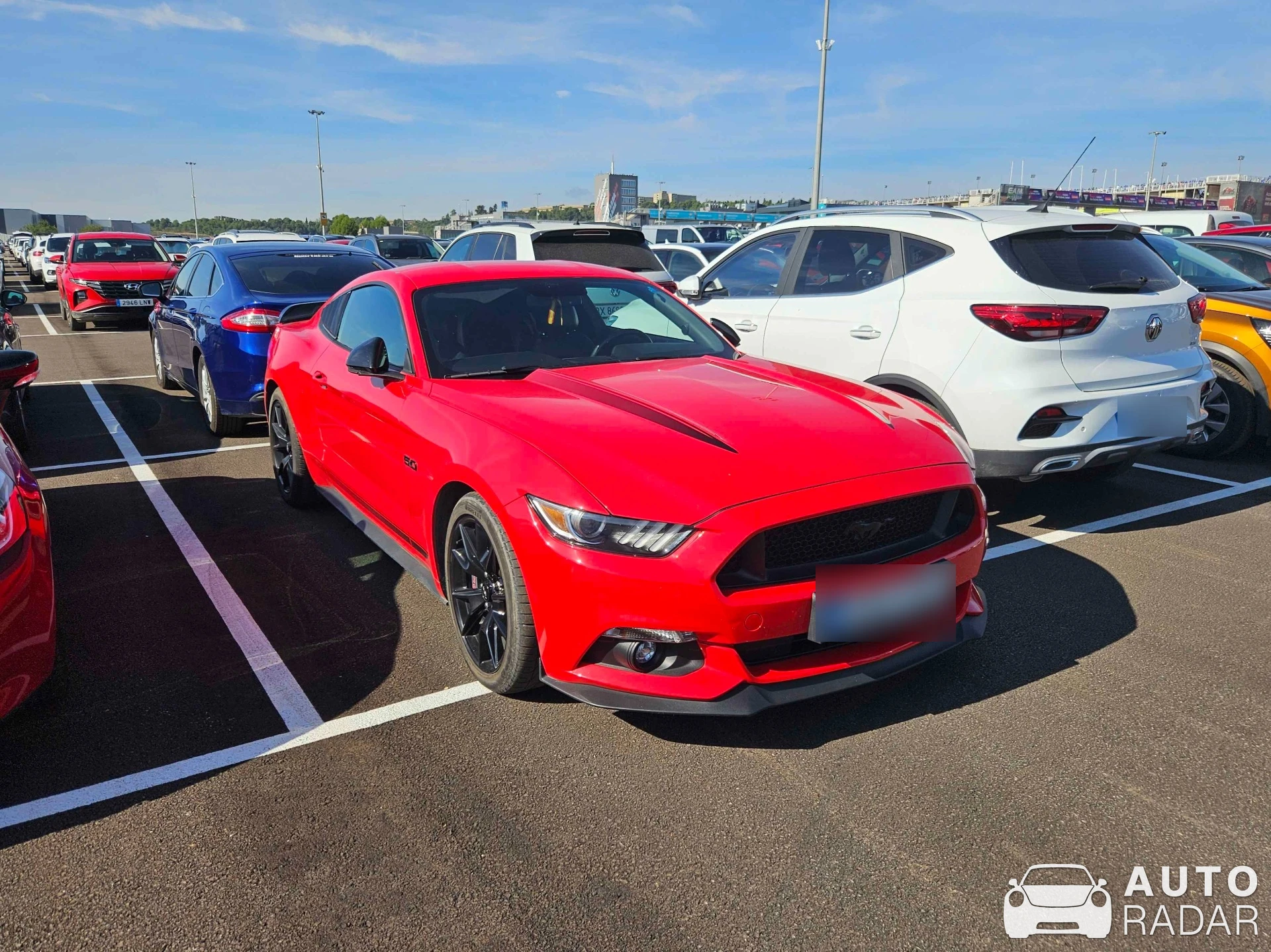 Ford Mustang GT S550 spotted in Cheste, Spain