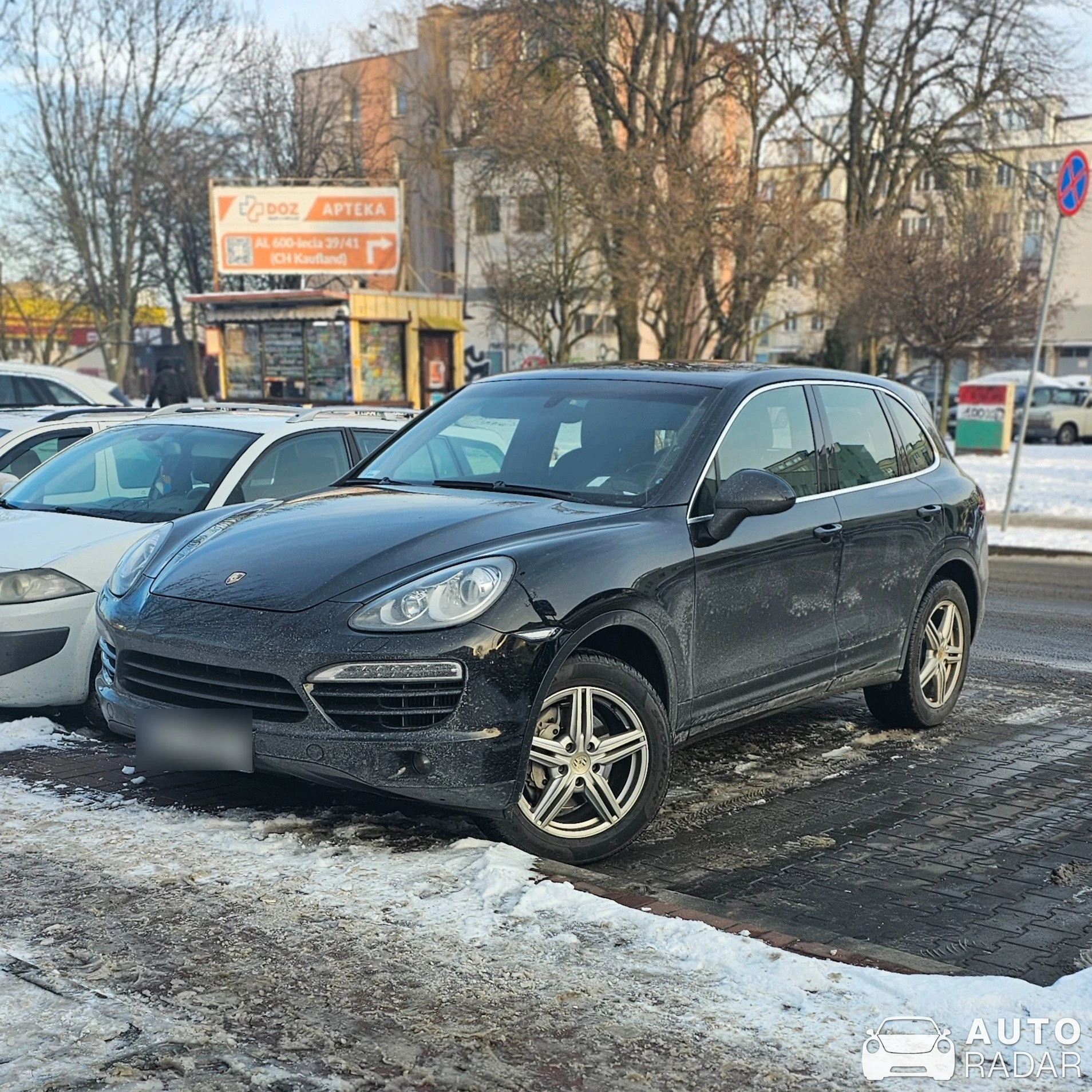 Porsche Cayenne spotted in Sochaczew, Poland