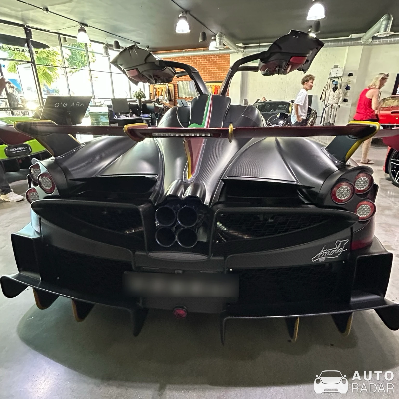 Pagani Huayra Imola spotted in Beverly Hills