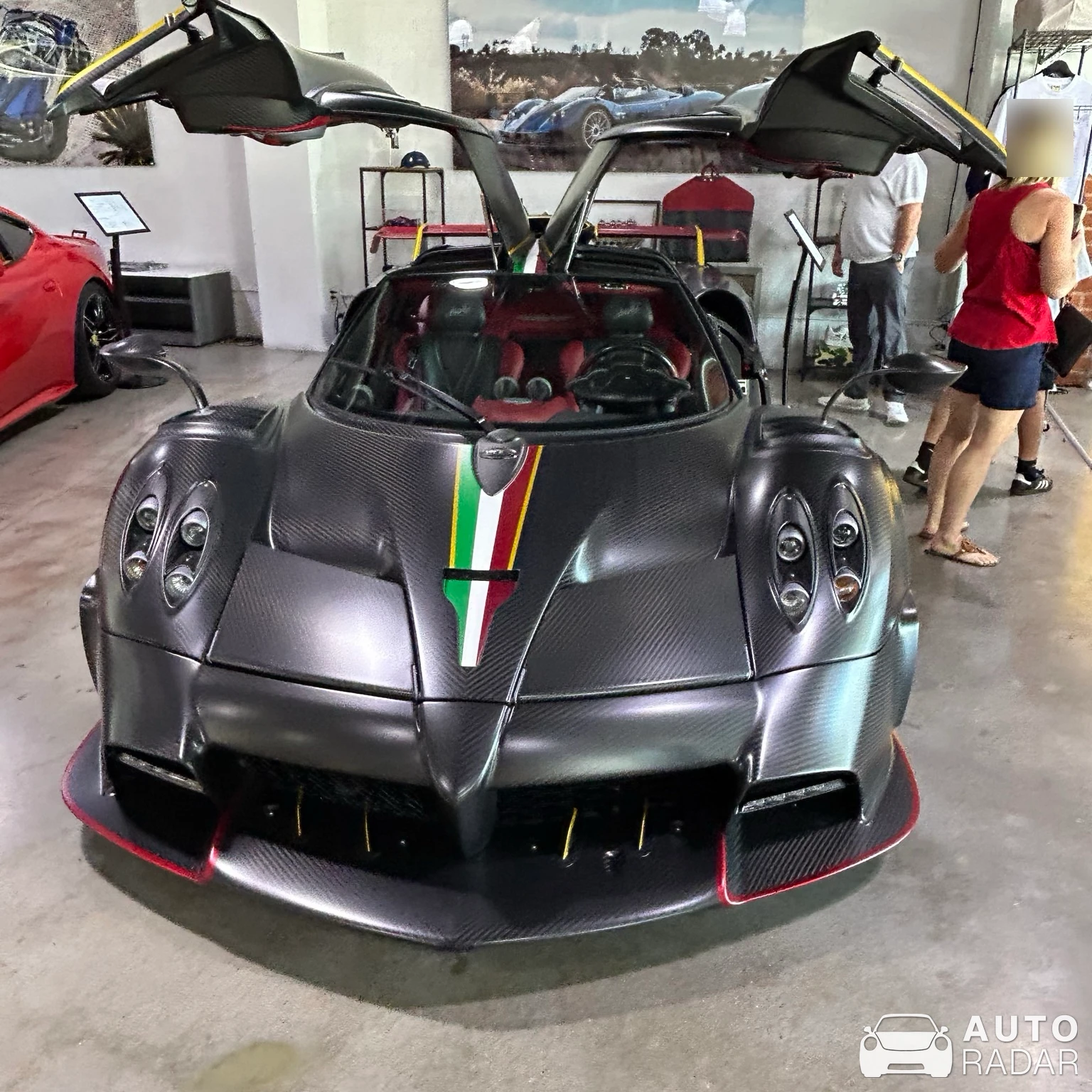 Pagani Huayra Imola spotted in Beverly Hills, United States