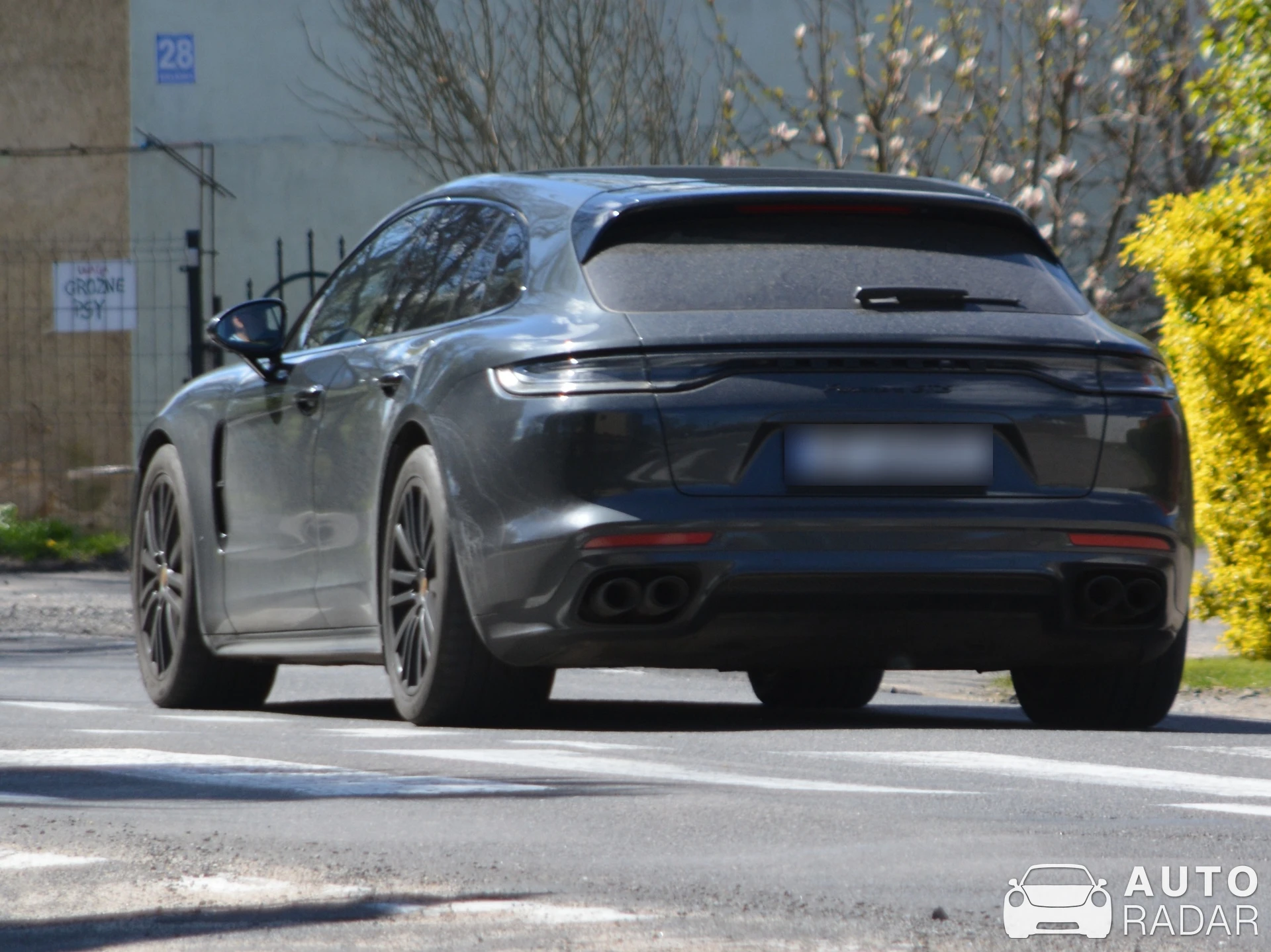 Porsche 971 Panamera GTS Sport Turismo spotted in Bielanka