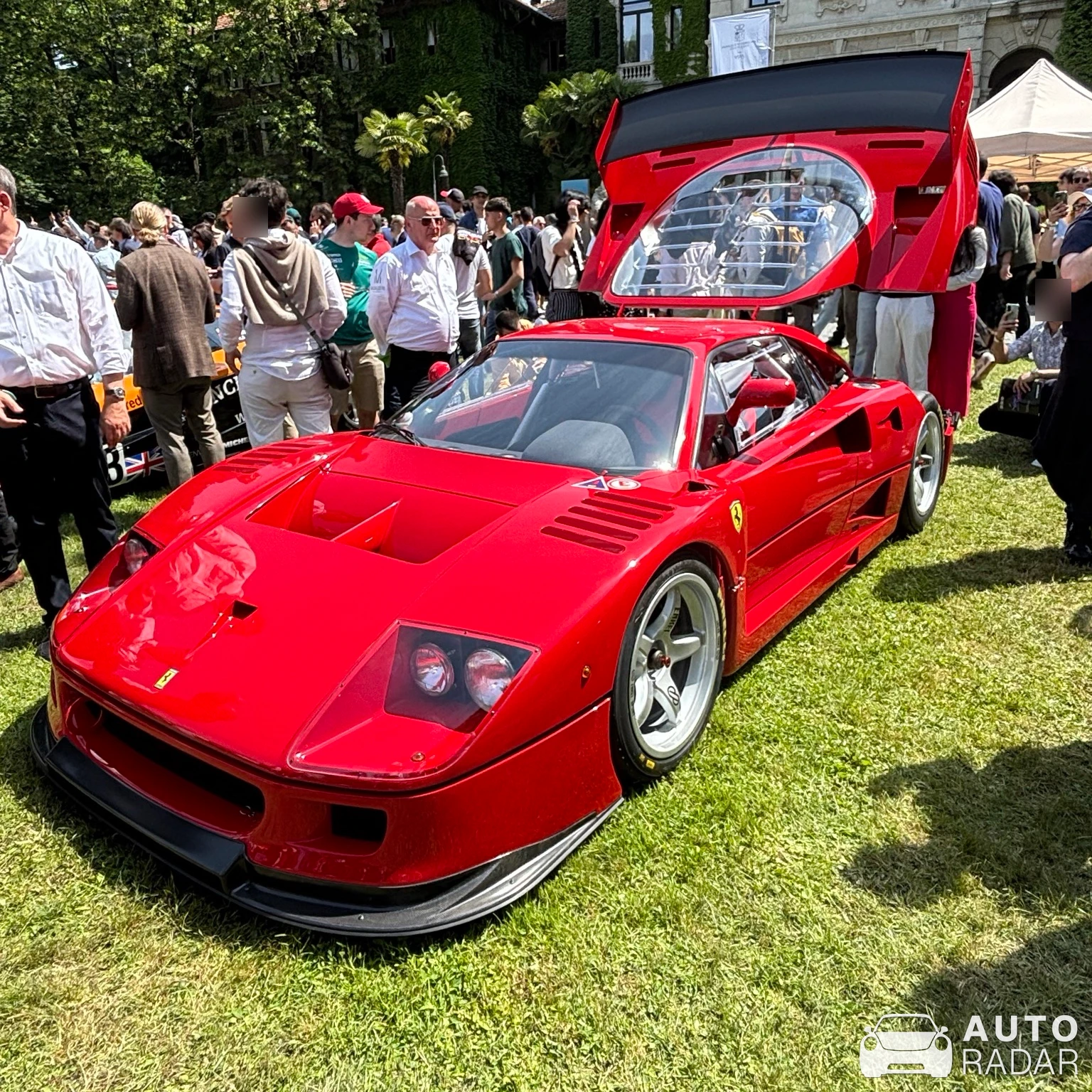 Ferrari F40 LM Edo Competition spotted in Cernobbio