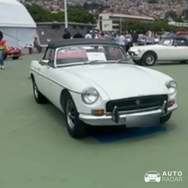 MG MGB spotted in Lisbon, Portugal