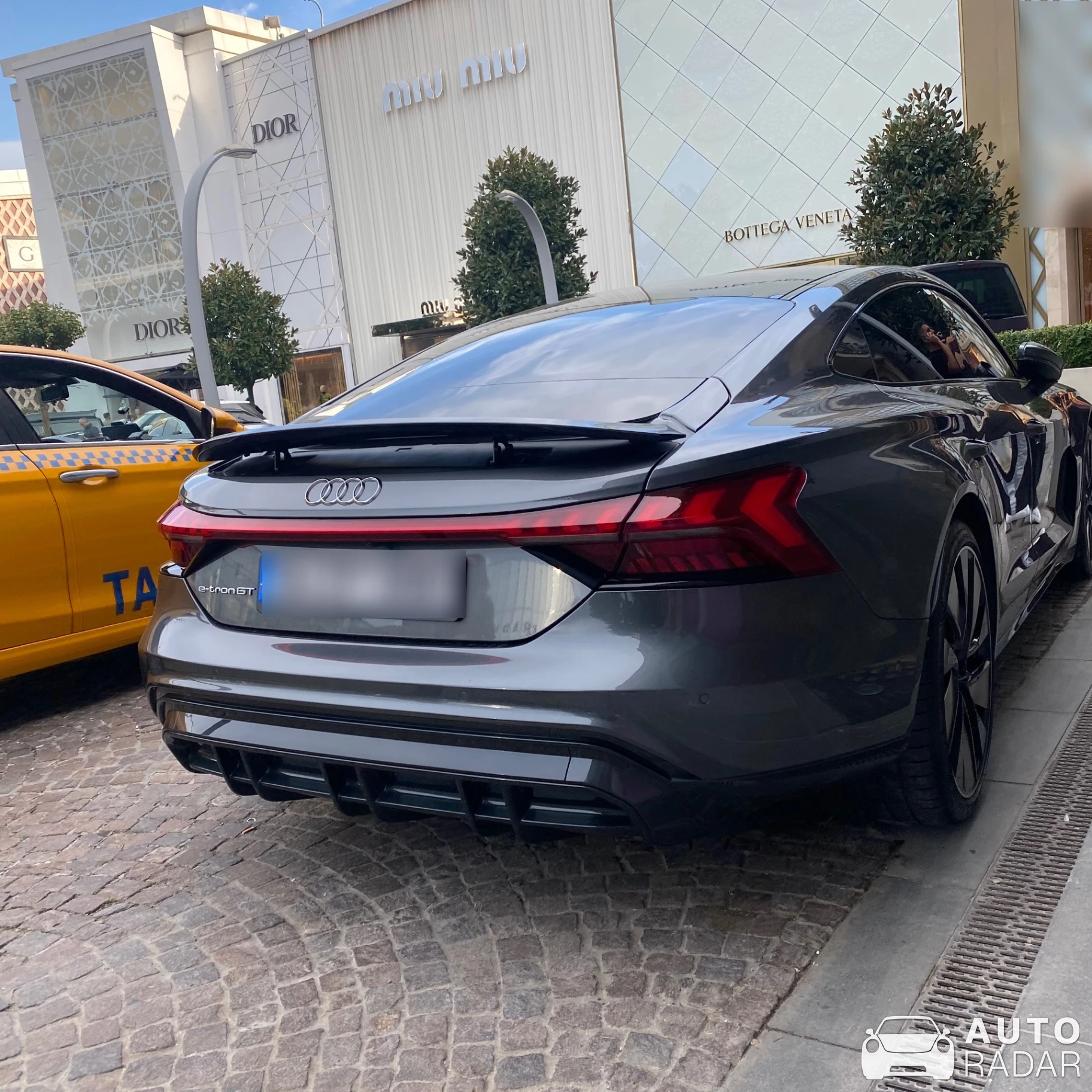 Audi RS E-Tron GT spotted in Sarıyer, Türkiye
