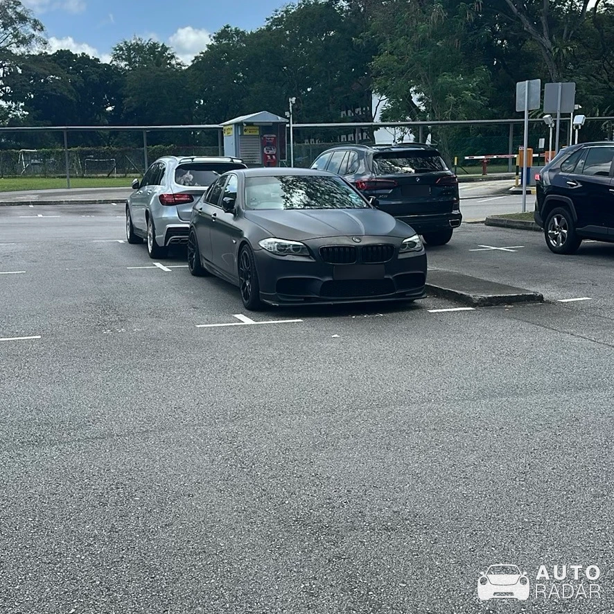 BMW M5 F10 spotted in Singapore, Singapore