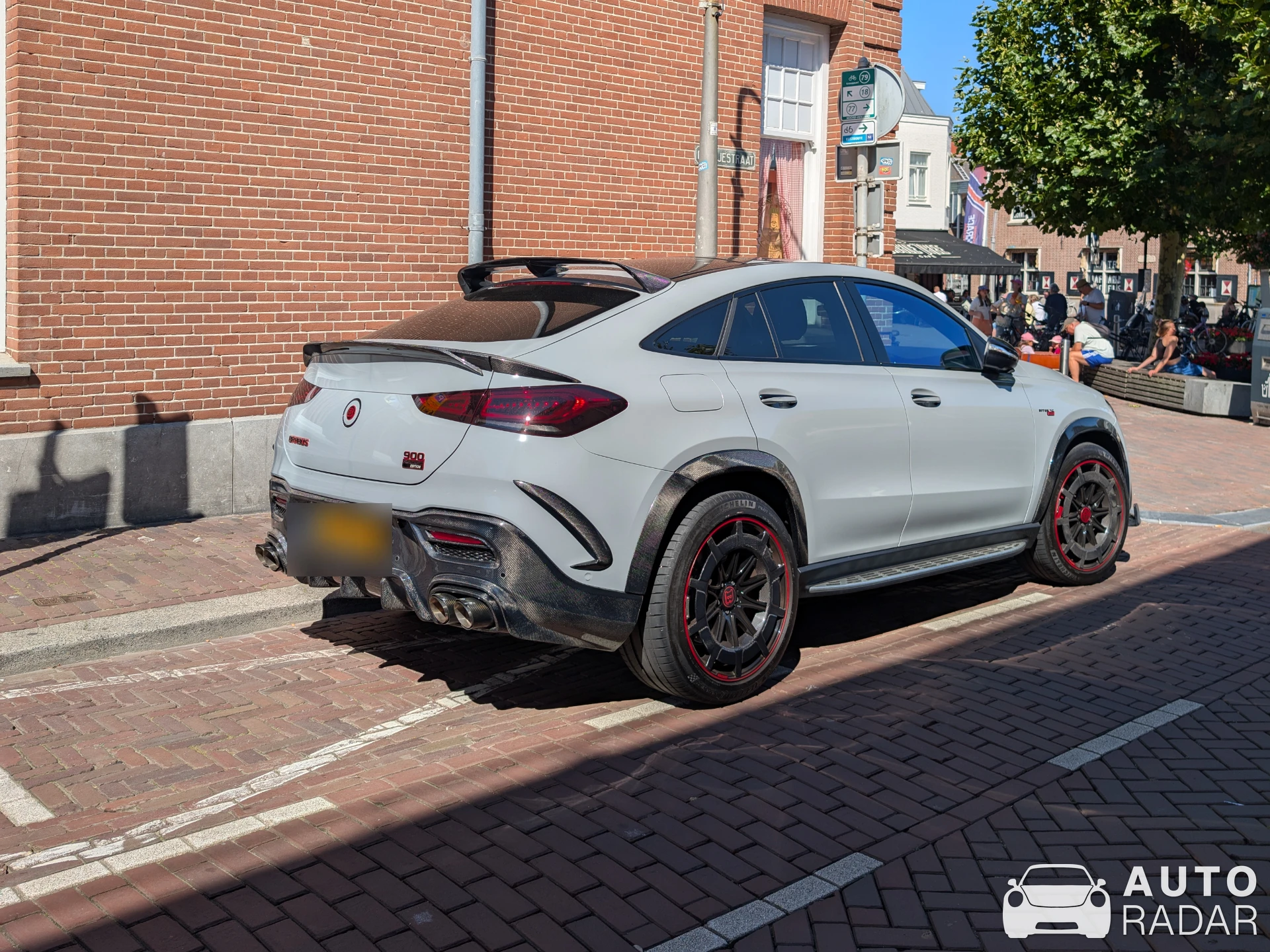 Mercedes-AMG Brabus GLE 900 Rocket C167 spotted in Zandvoort