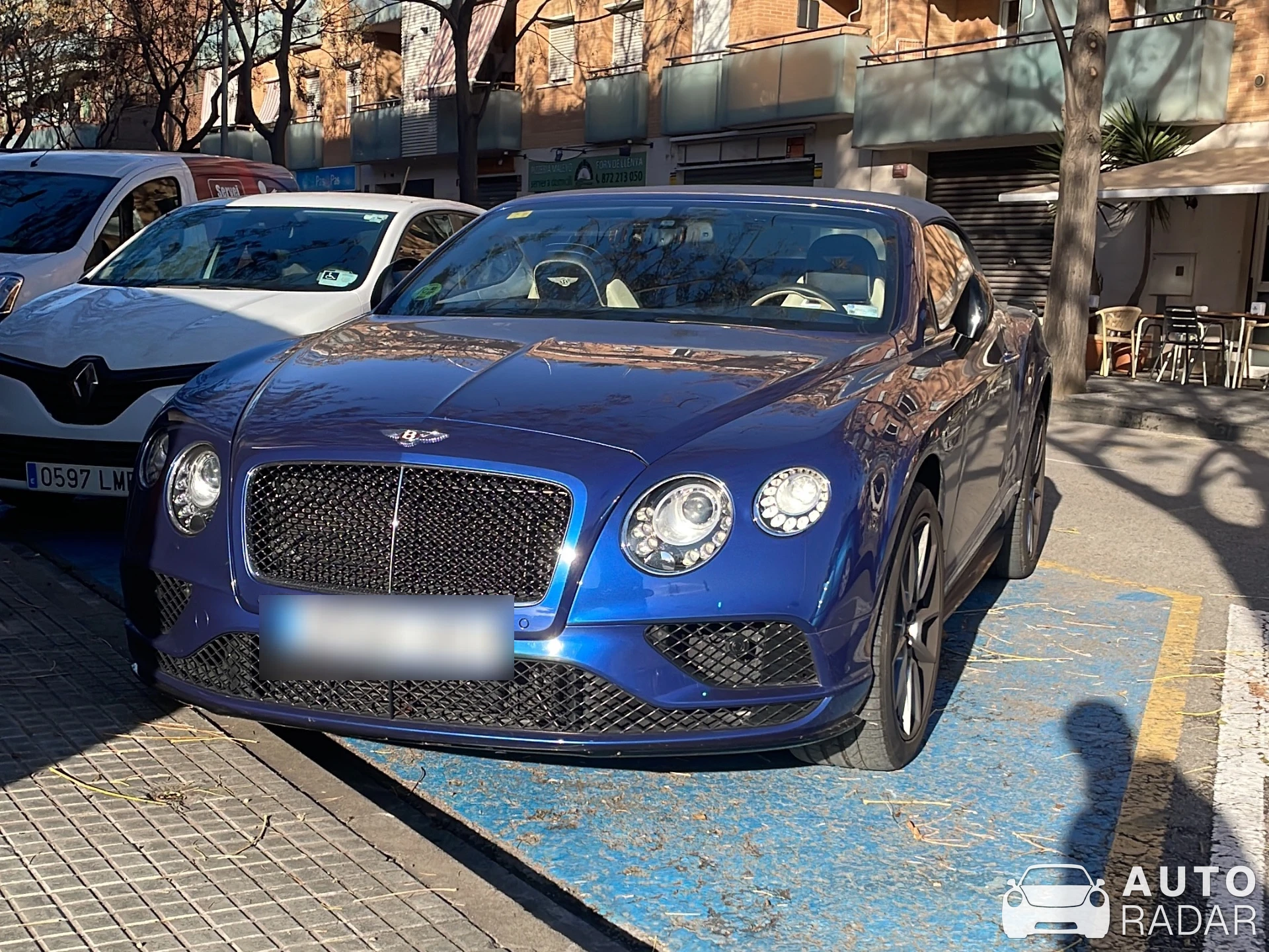 Bentley Continental GTC V8 spotted in Lloret de Mar, Spain