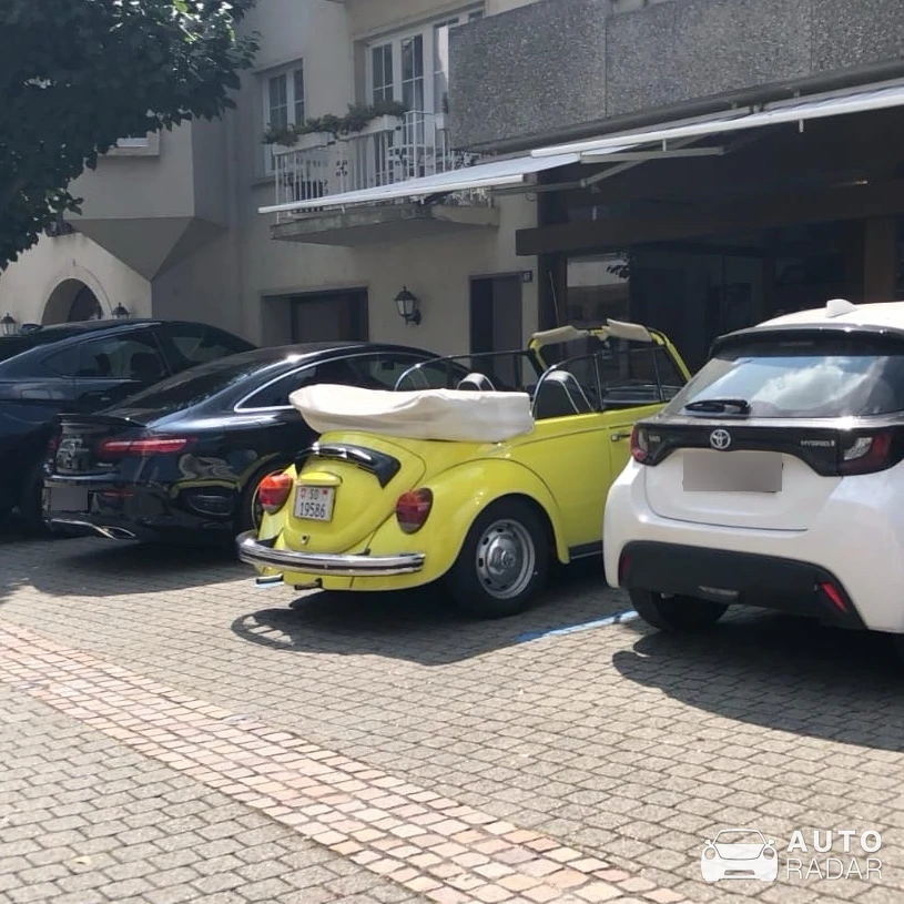 Volkswagen Super Beetle Convertible spotted in Grindel