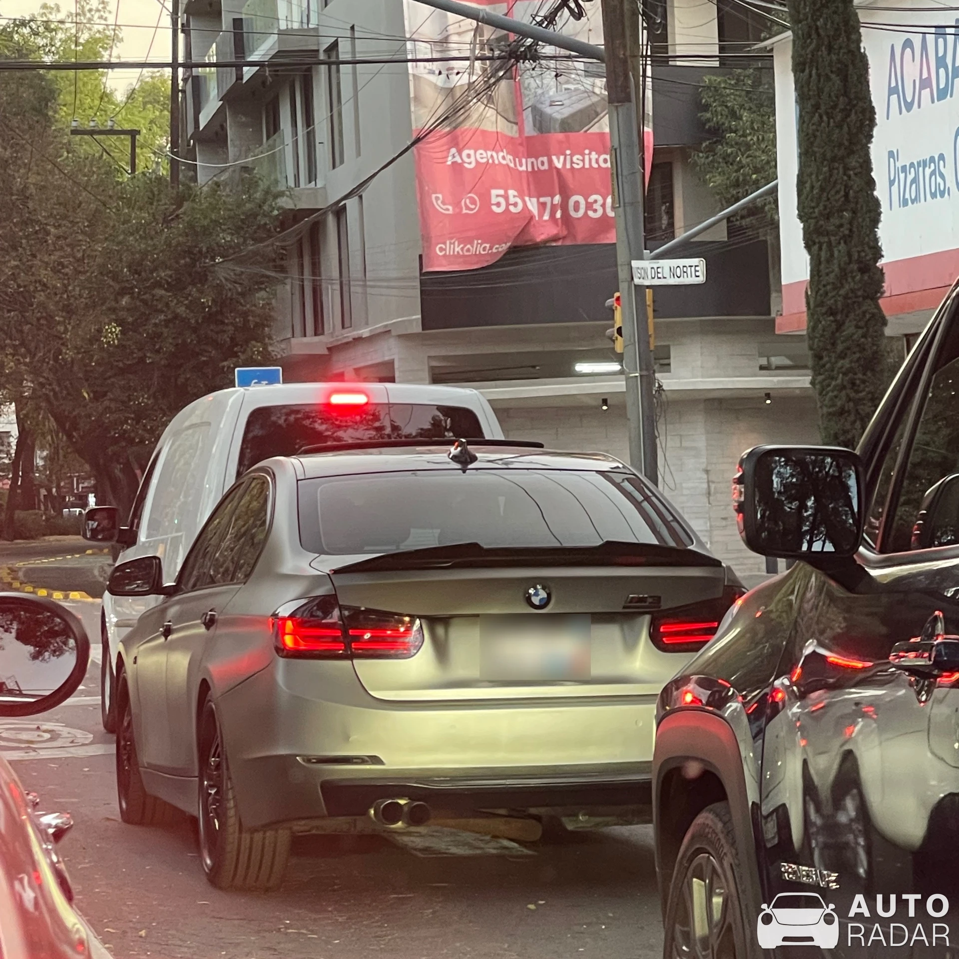 BMW 3 Series F30 spotted in Ciudad de México, México