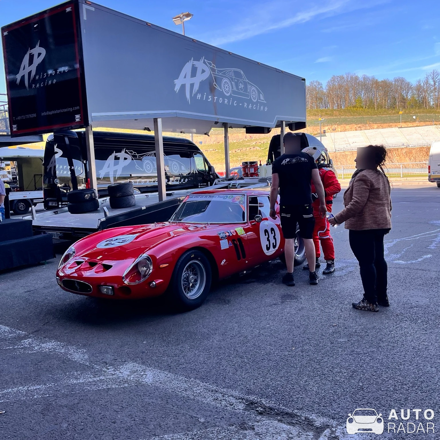 Ferrari 330 GTO spotted in Stavelot