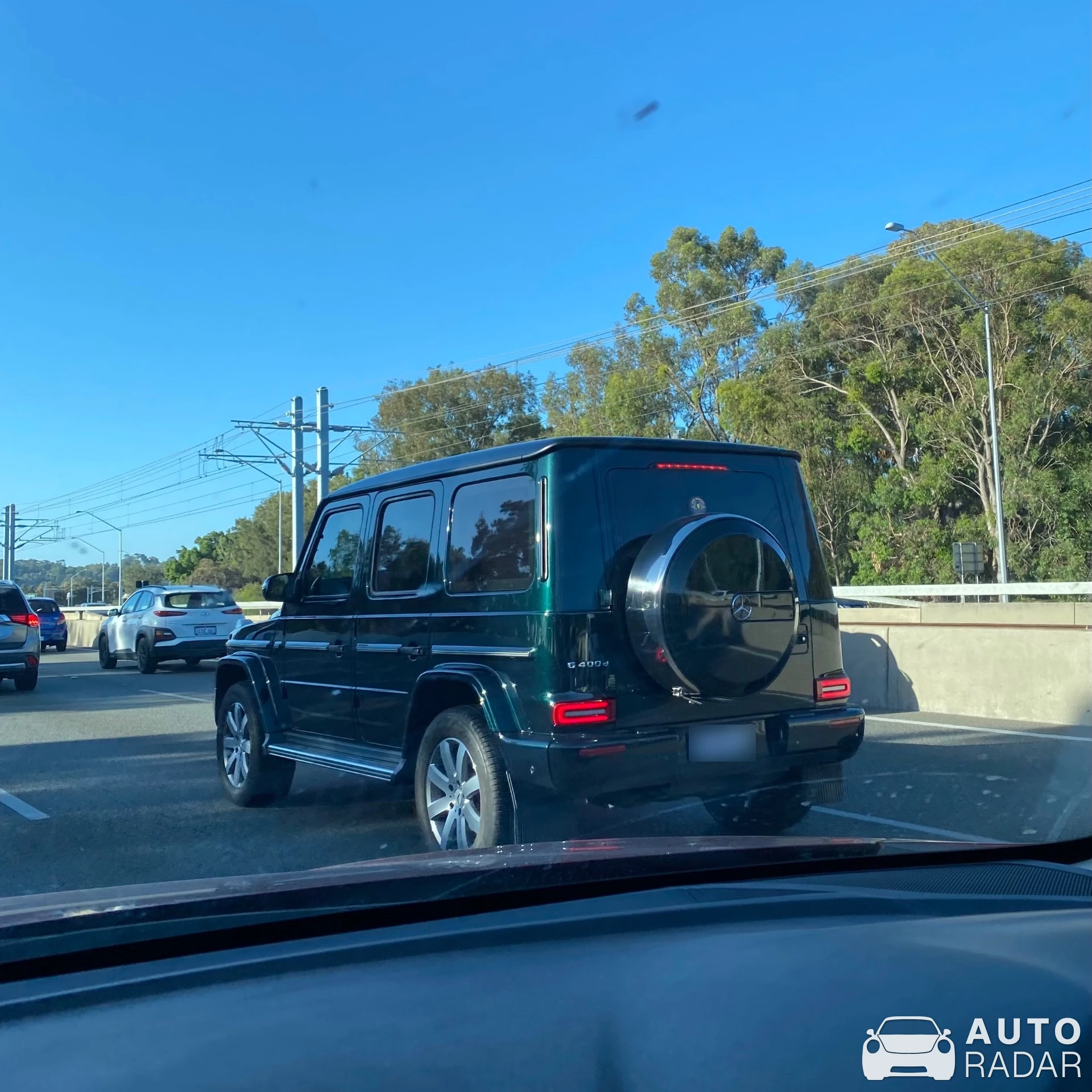 Mercedes-Benz G 400d spotted in South Perth, Australia