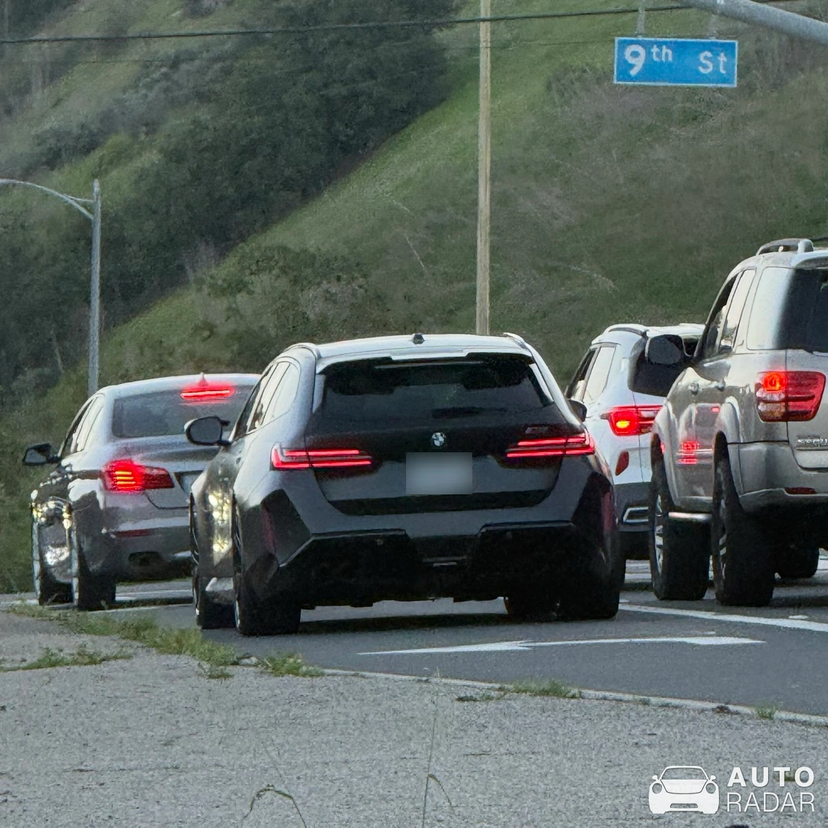 BMW M5 G99 Touring spotted in Los Angeles, United States