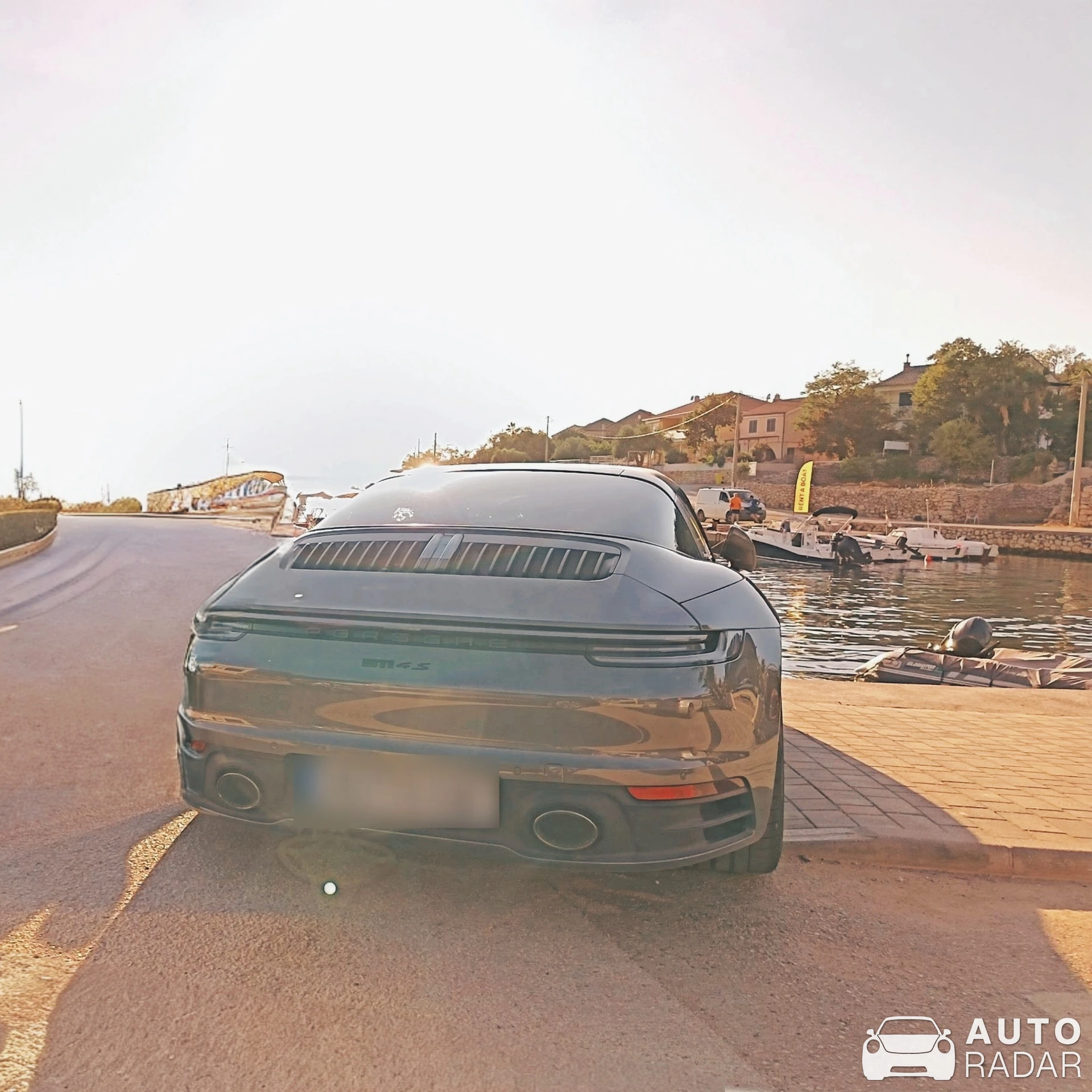 Porsche 992 Targa 4 GTS 50 Years of Porsche Design spotted