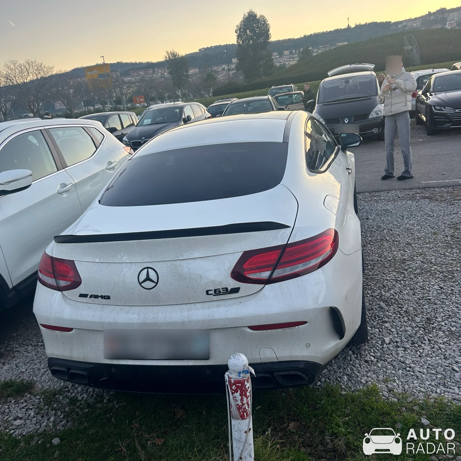 Mercedes-AMG C 63 Coupé C205 spotted in Koper, Slovenia
