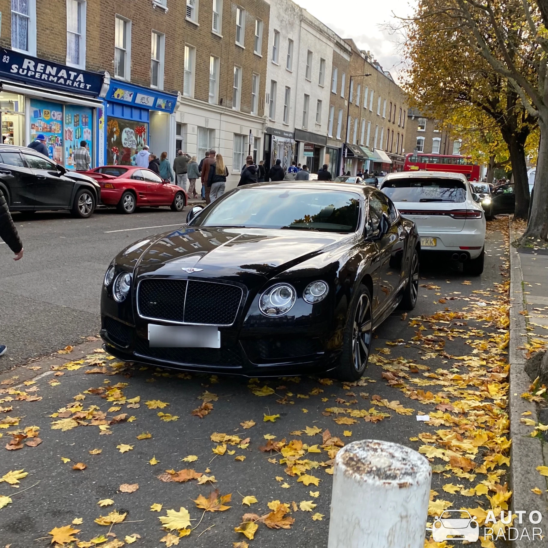 Bentley Continental GT V8 S spotted in Greater London, United Kingdom