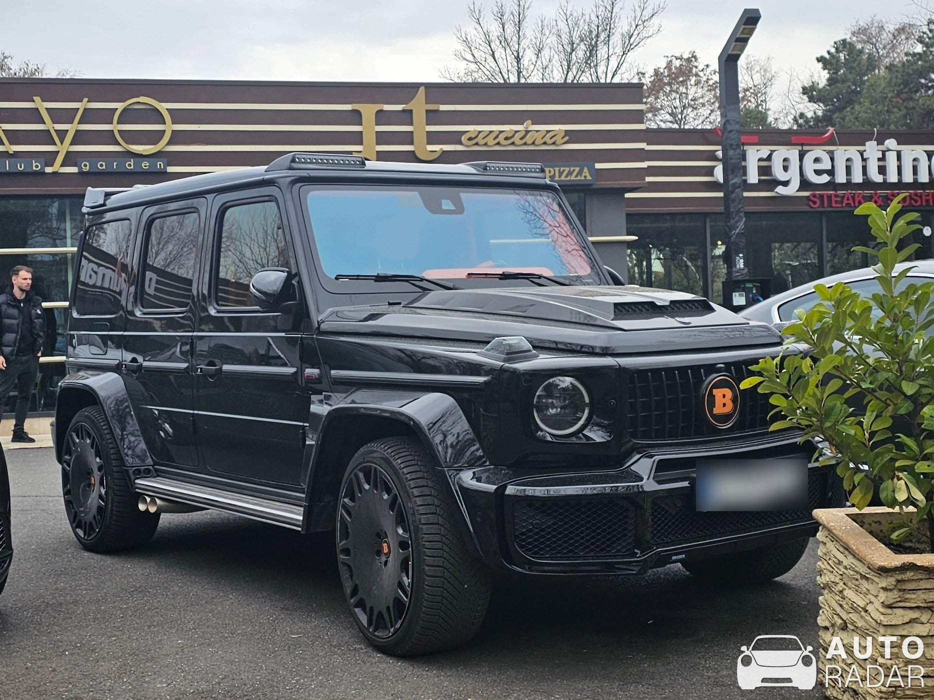 Mercedes-AMG Brabus G B40S-800 Widestar W463 2018 Noctua Edition spotted in București