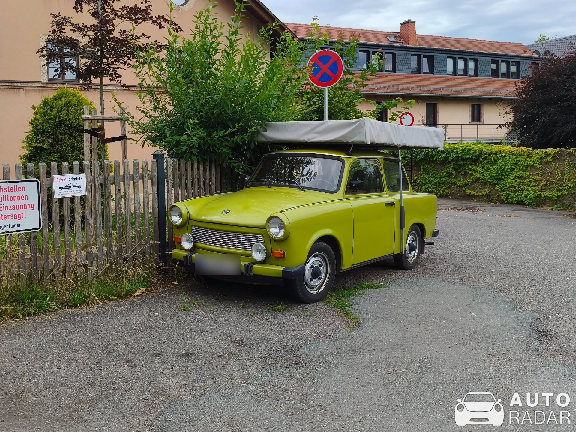 Trabant 601 spotted in Niederwiesa