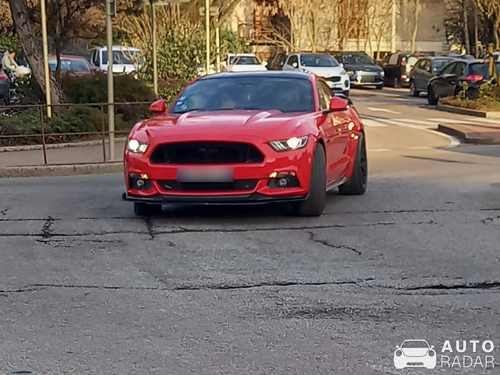 Ford Mustang GT spotted in Annecy, France