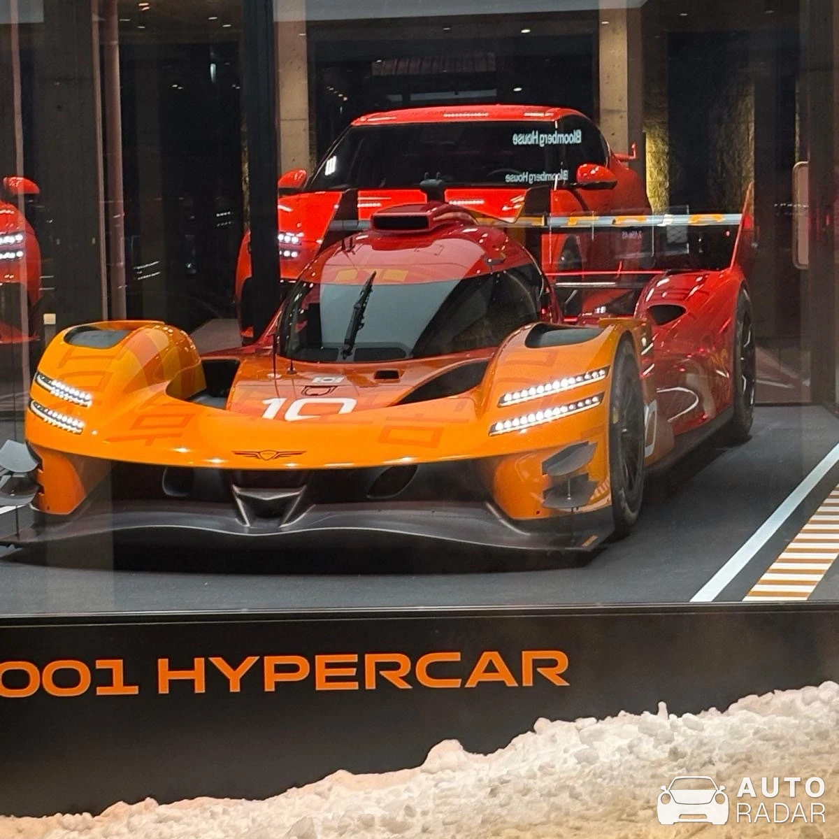 Genesis  GMR-001 Magma Racing spotted in Davos Platz, Switzerland
