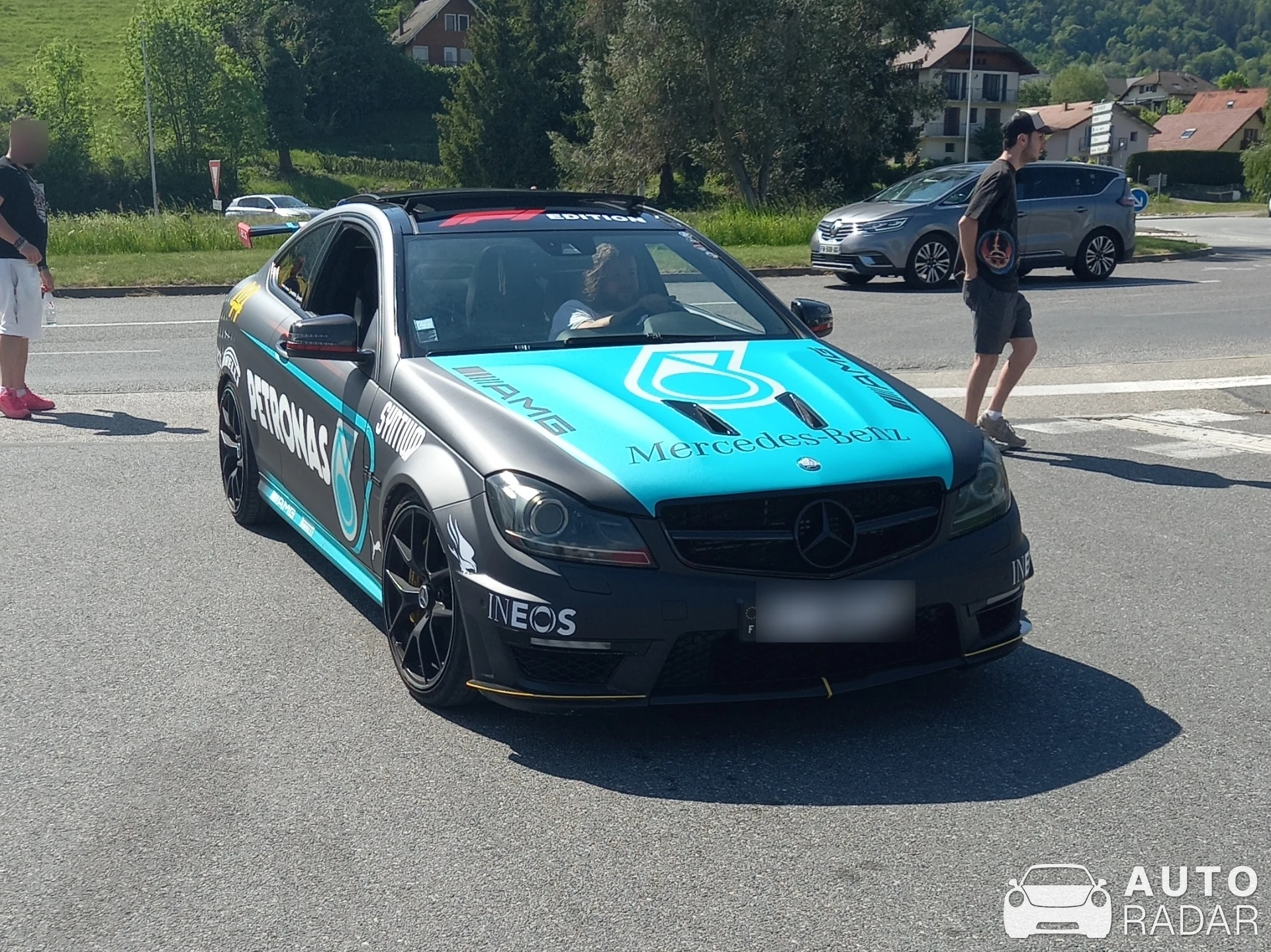 Mercedes-AMG C 63 S E-Performance Estate S206 F1 Edition spotted in Sevrier