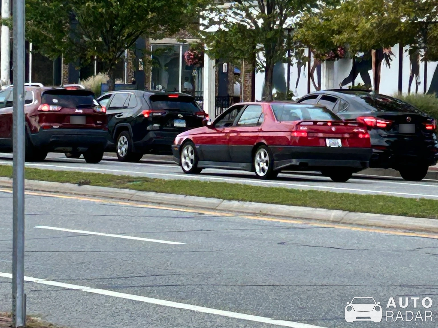 Alfa Romeo 164 QV spotted in Newport