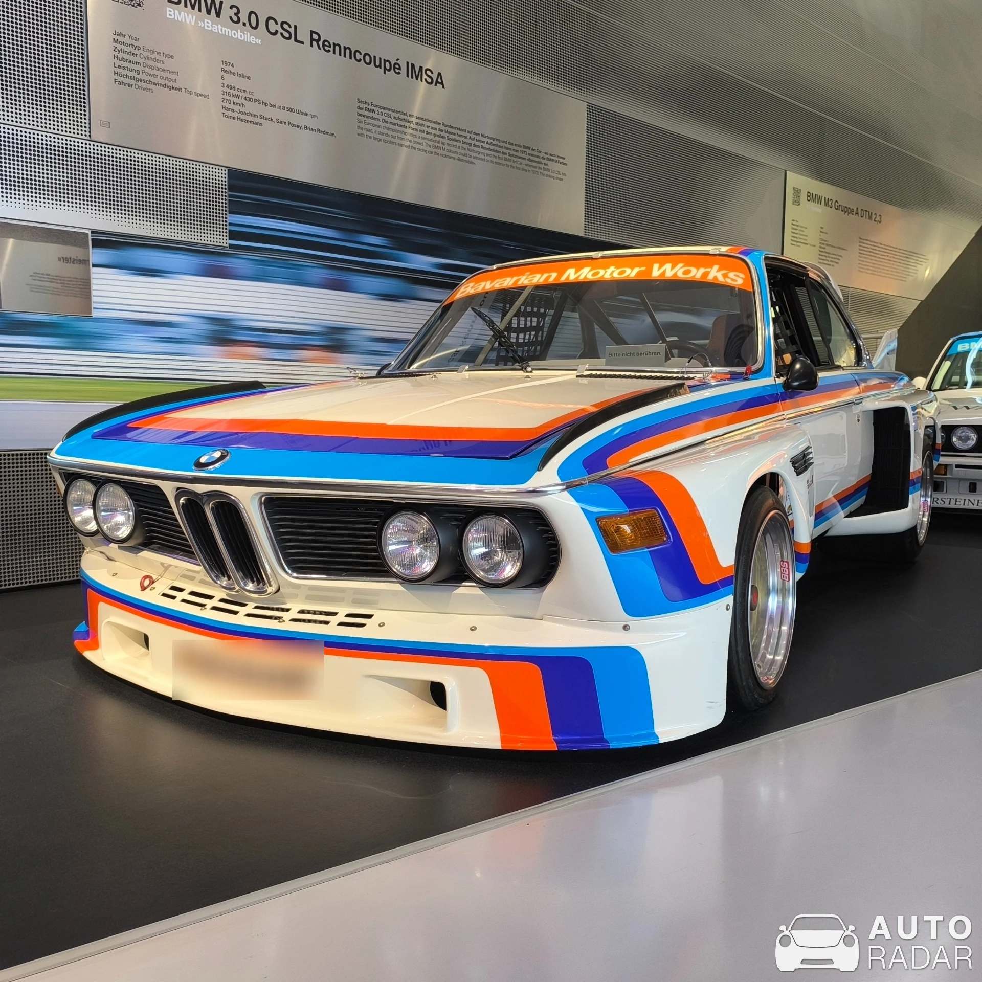 BMW 3.0 CSL E9 spotted in München, Germany