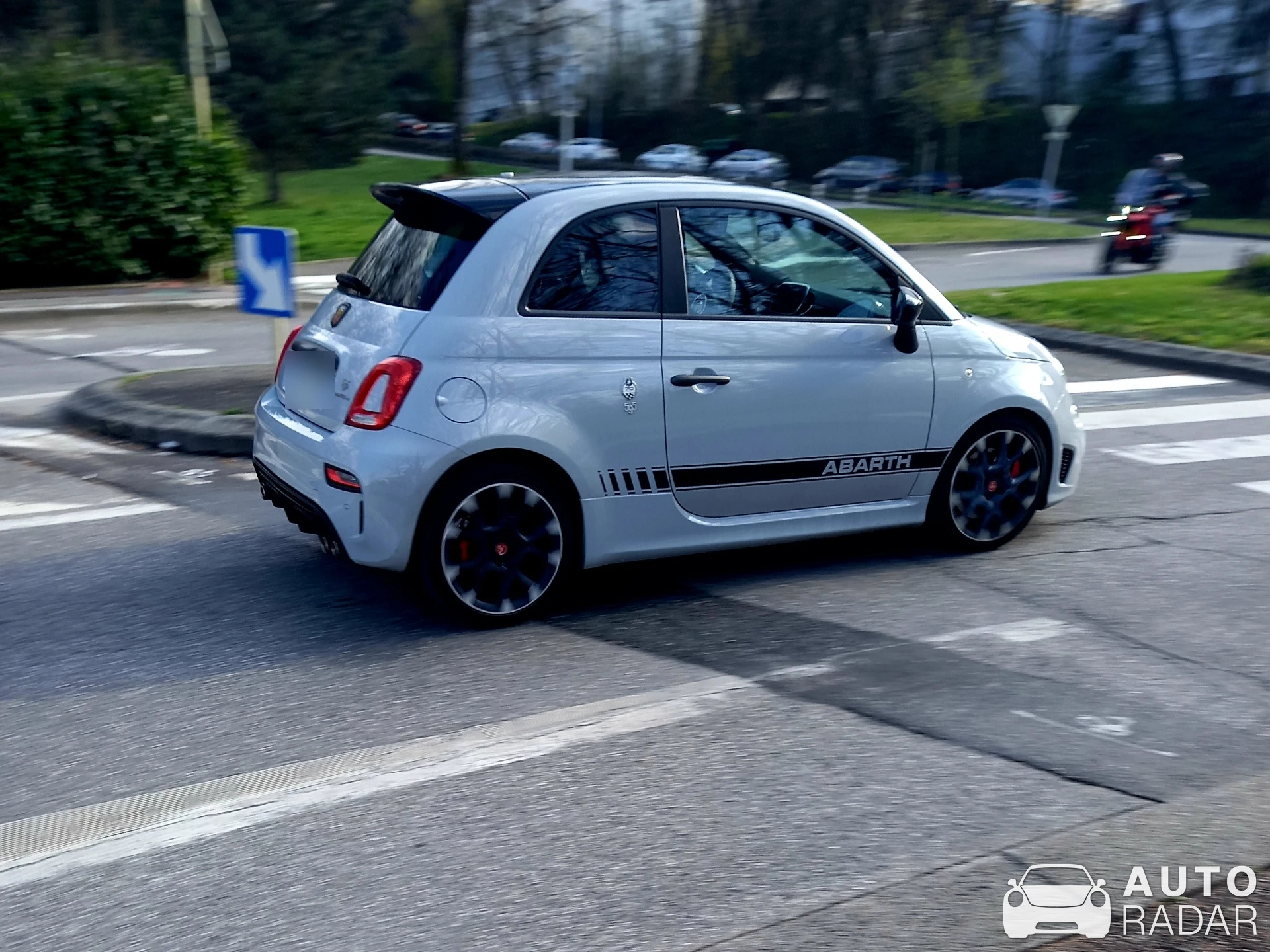 Abarth 595 Turismo spotted in Annecy