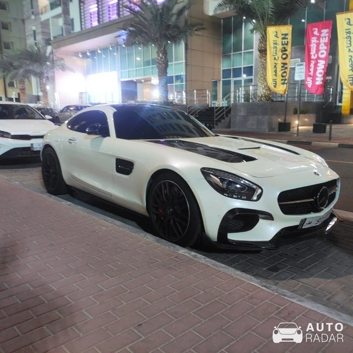 Mercedes-AMG GT C190 spotted in , Qatar