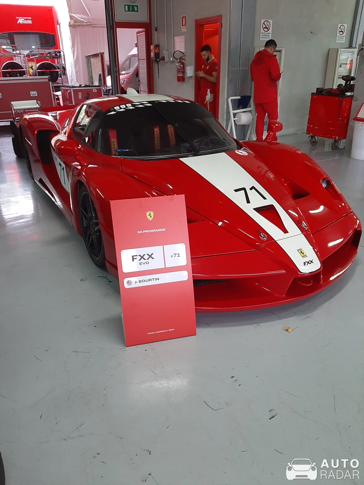 Ferrari FXX Evo spotted in Imola