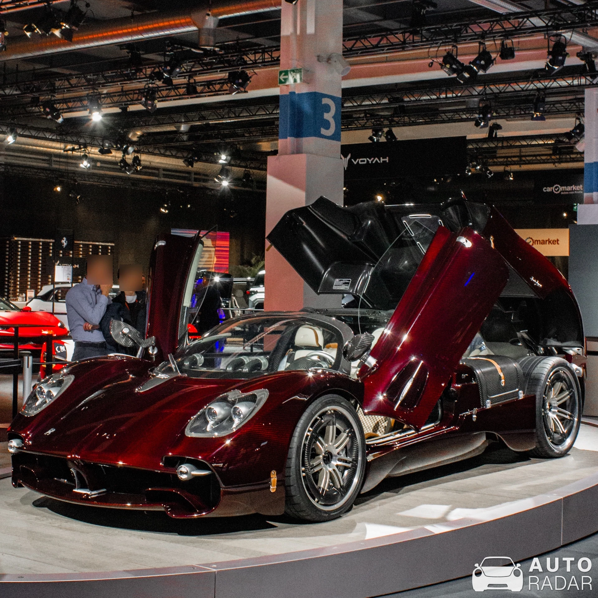 Pagani Utopia spotted in Zürich, Switzerland