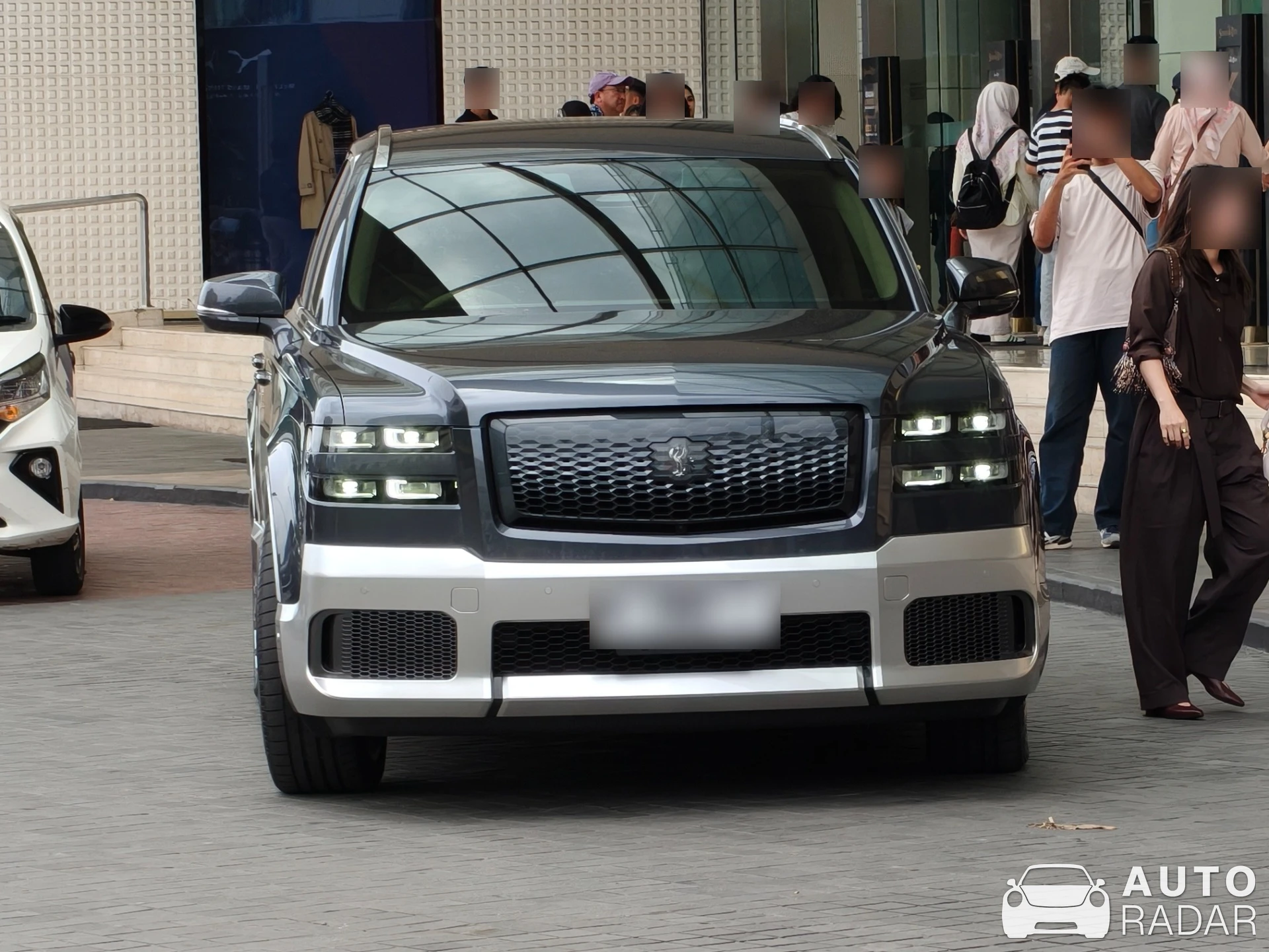 Toyota Century SUV spotted in Jakarta