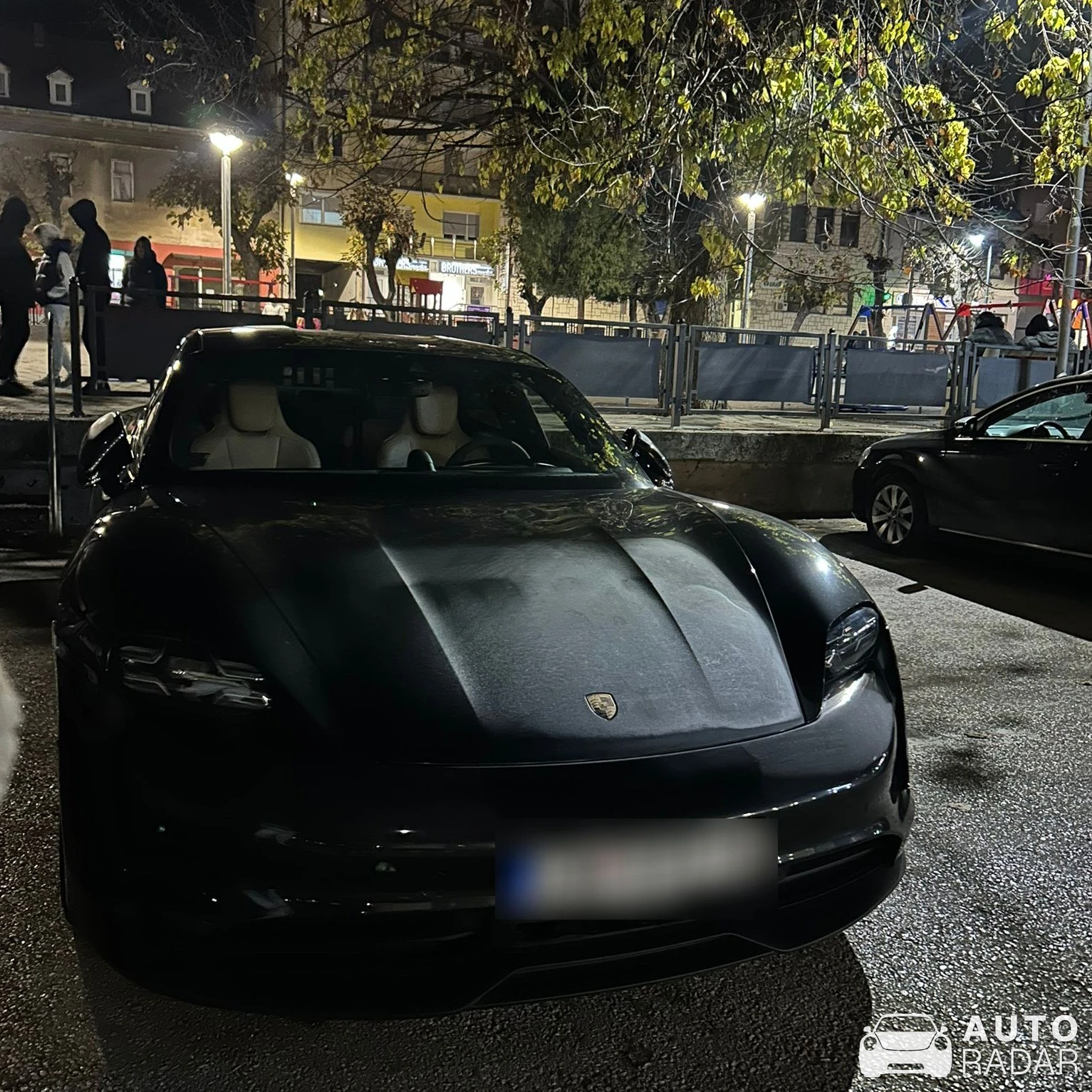 Porsche Taycan 4S spotted in Zvornik, Bosnia and Herzegovina