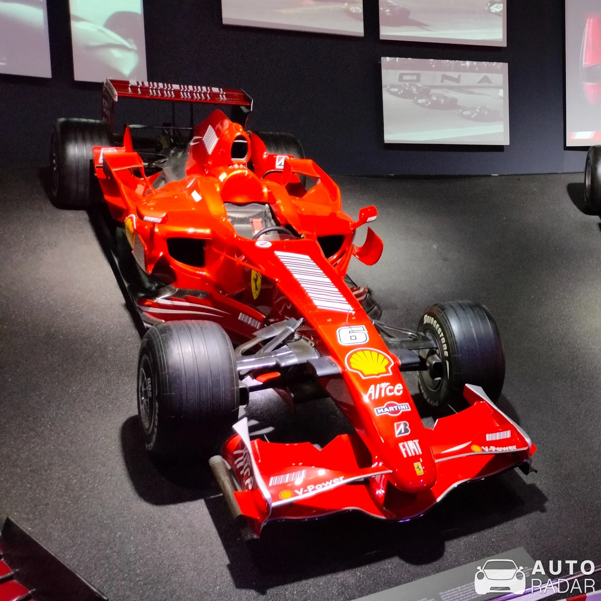 Ferrari F2007 spotted in Maranello