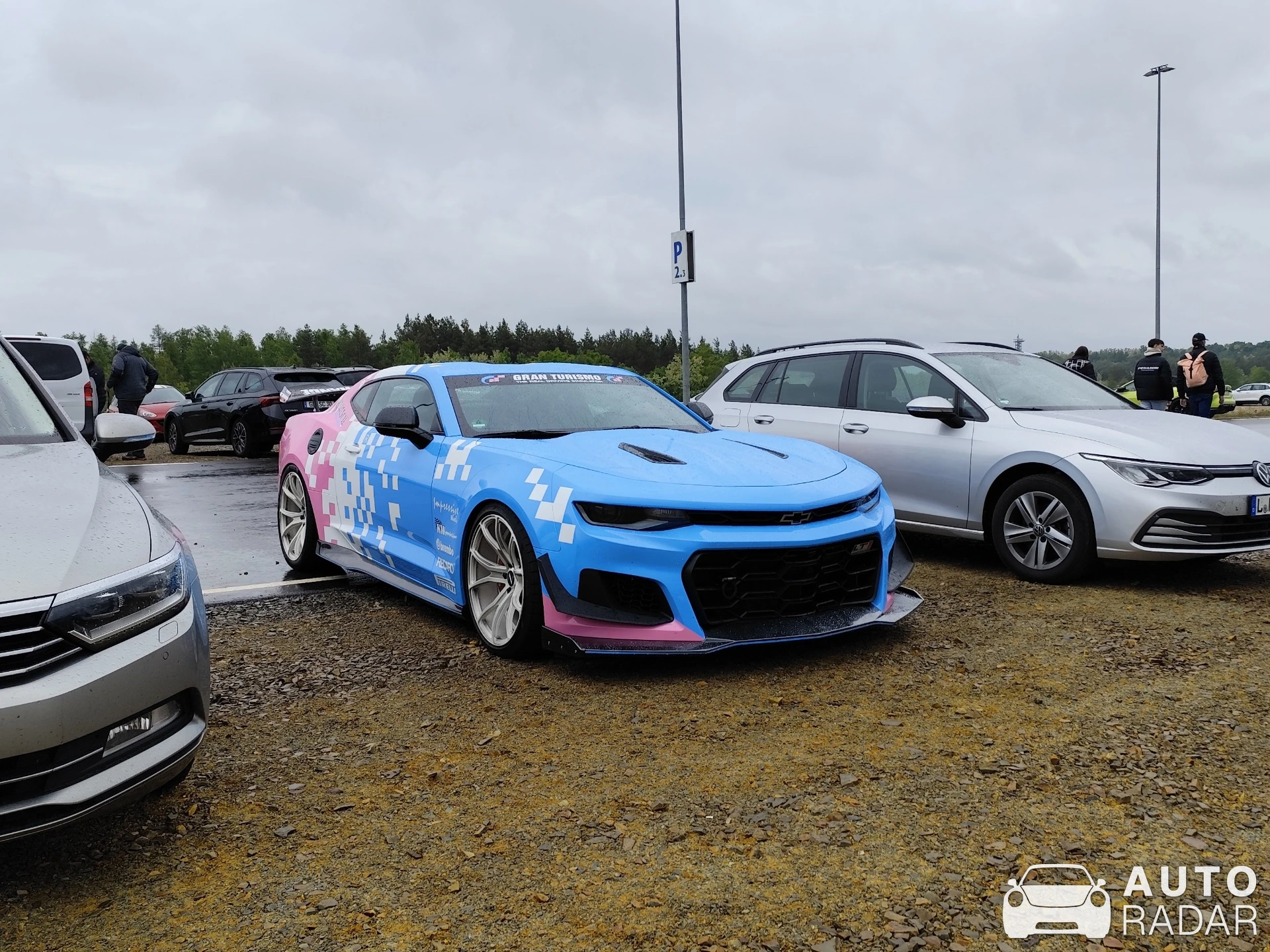 Chevrolet Camaro LT1 spotted in Schipkau