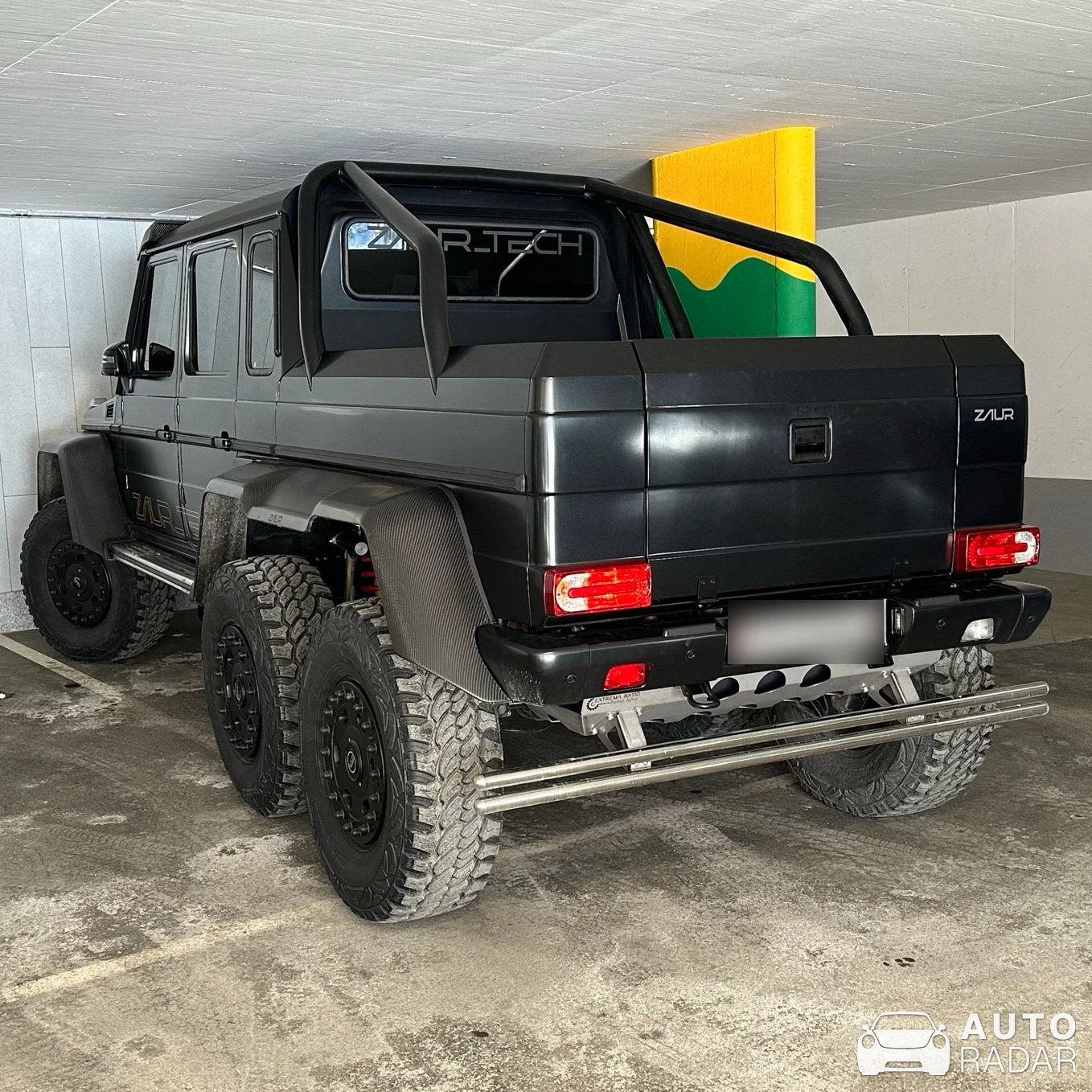 Mercedes-Benz G 63 AMG 6x6 spotted in Sankt Moritz, Schweiz