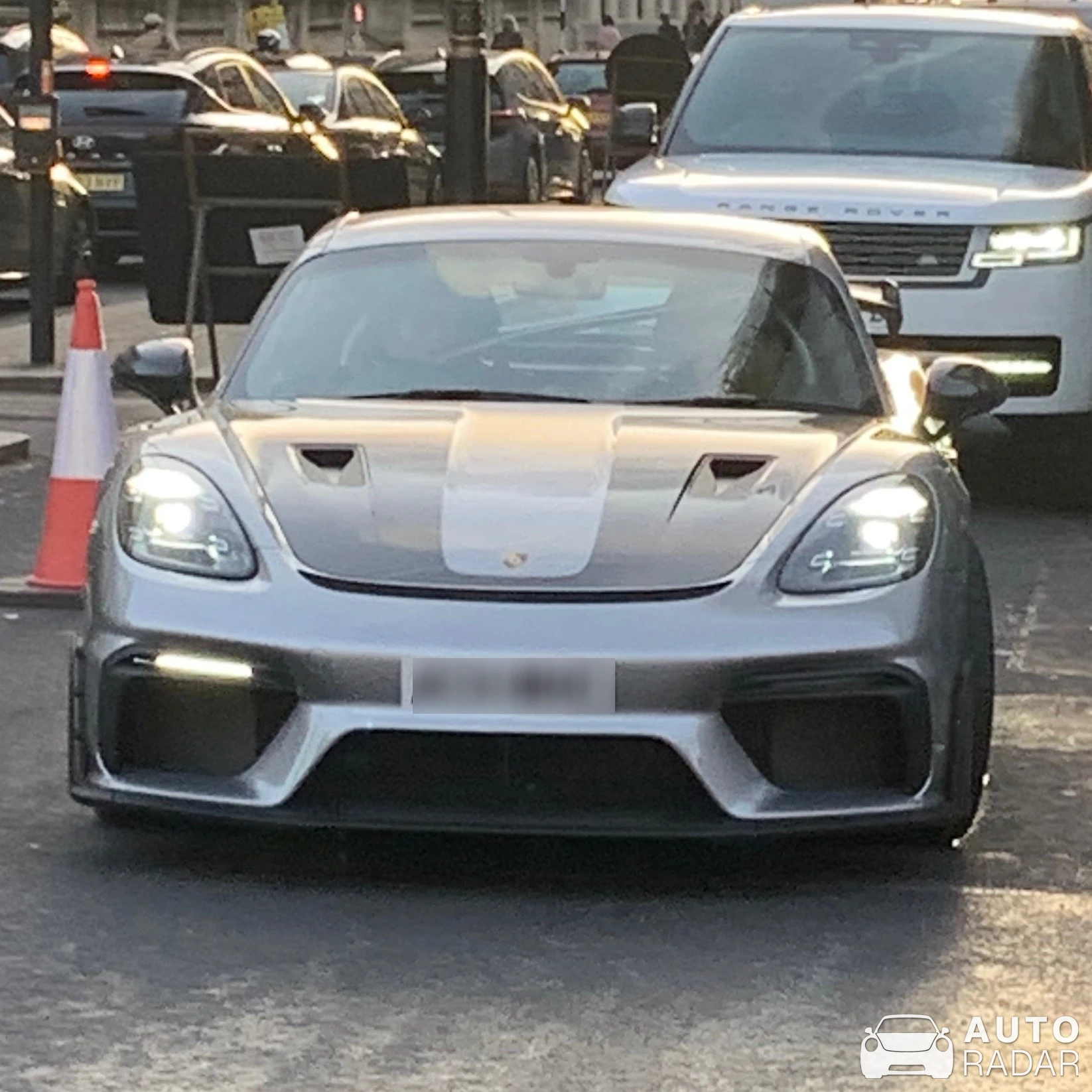 Porsche 718 Cayman GT4 RS spotted in Greater London, United Kingdom