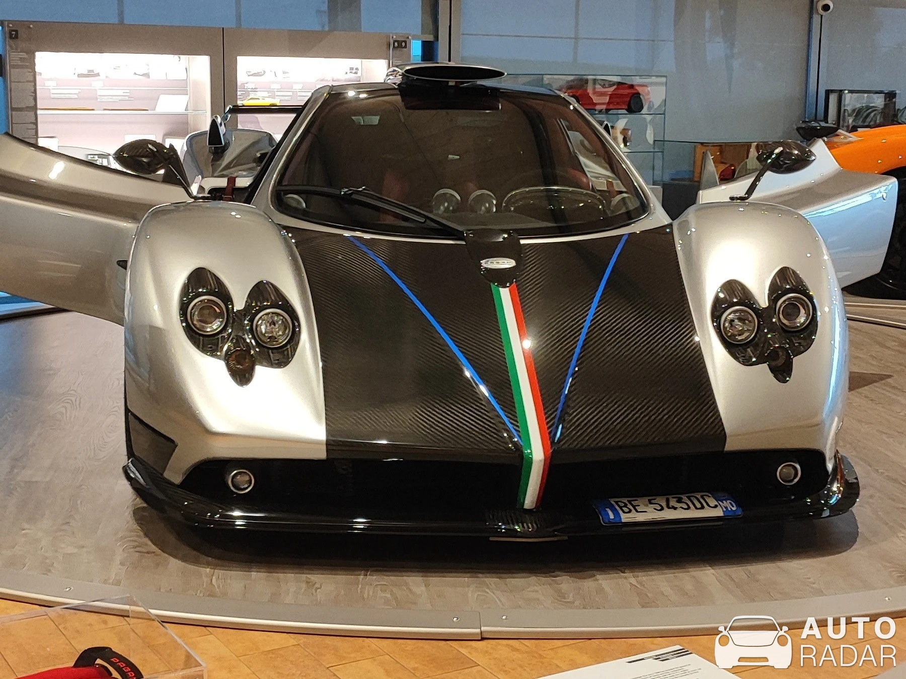 Pagani Zonda La Nonna spotted in San Cesario sul Panaro, Italy