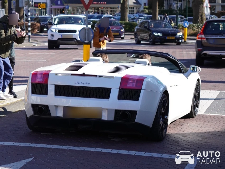 Lamborghini Gallardo LP550-2 Spyder spotted in Laren, Nederland