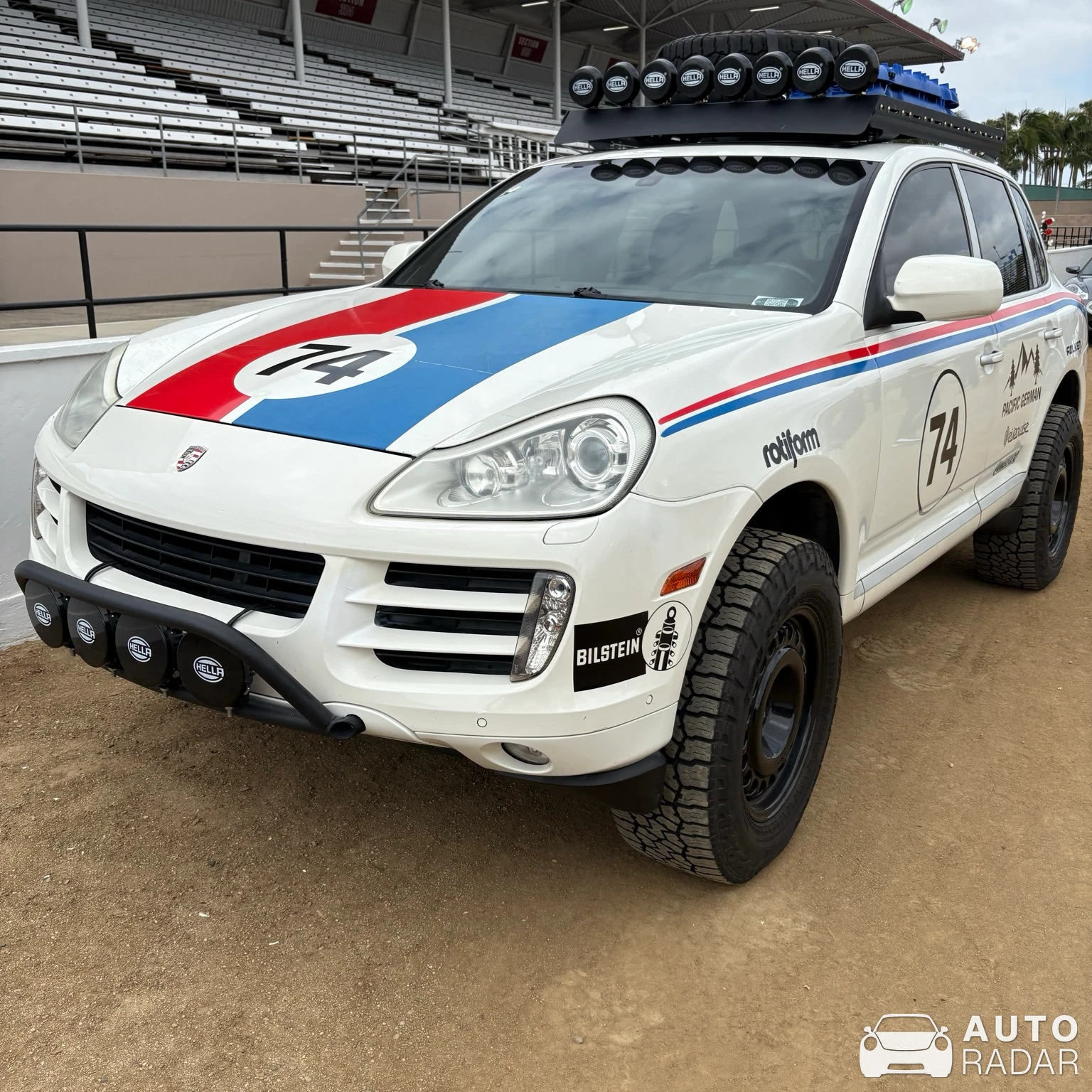 Porsche 957 Cayenne Mansory spotted in Costa Mesa