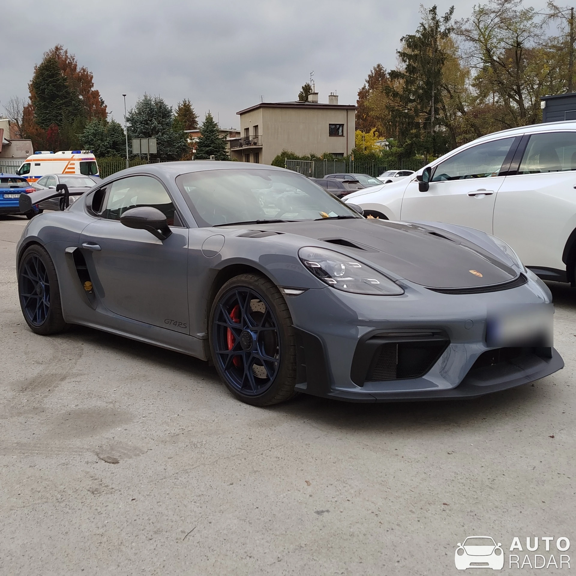 Porsche 718 Cayman GT4 RS spotted in Kraków, Poland