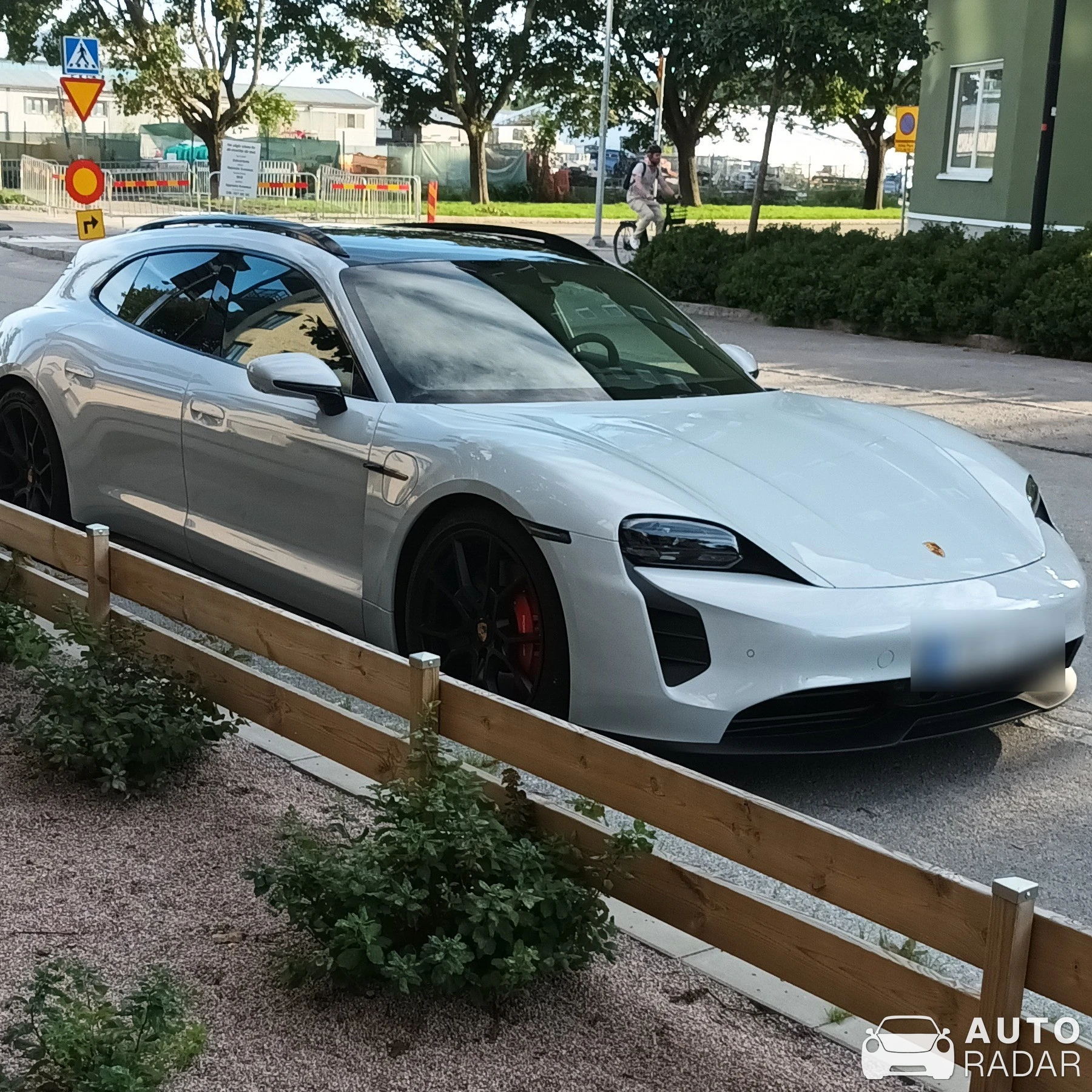 Porsche Taycan GTS spotted in Kungsängen, Sweden