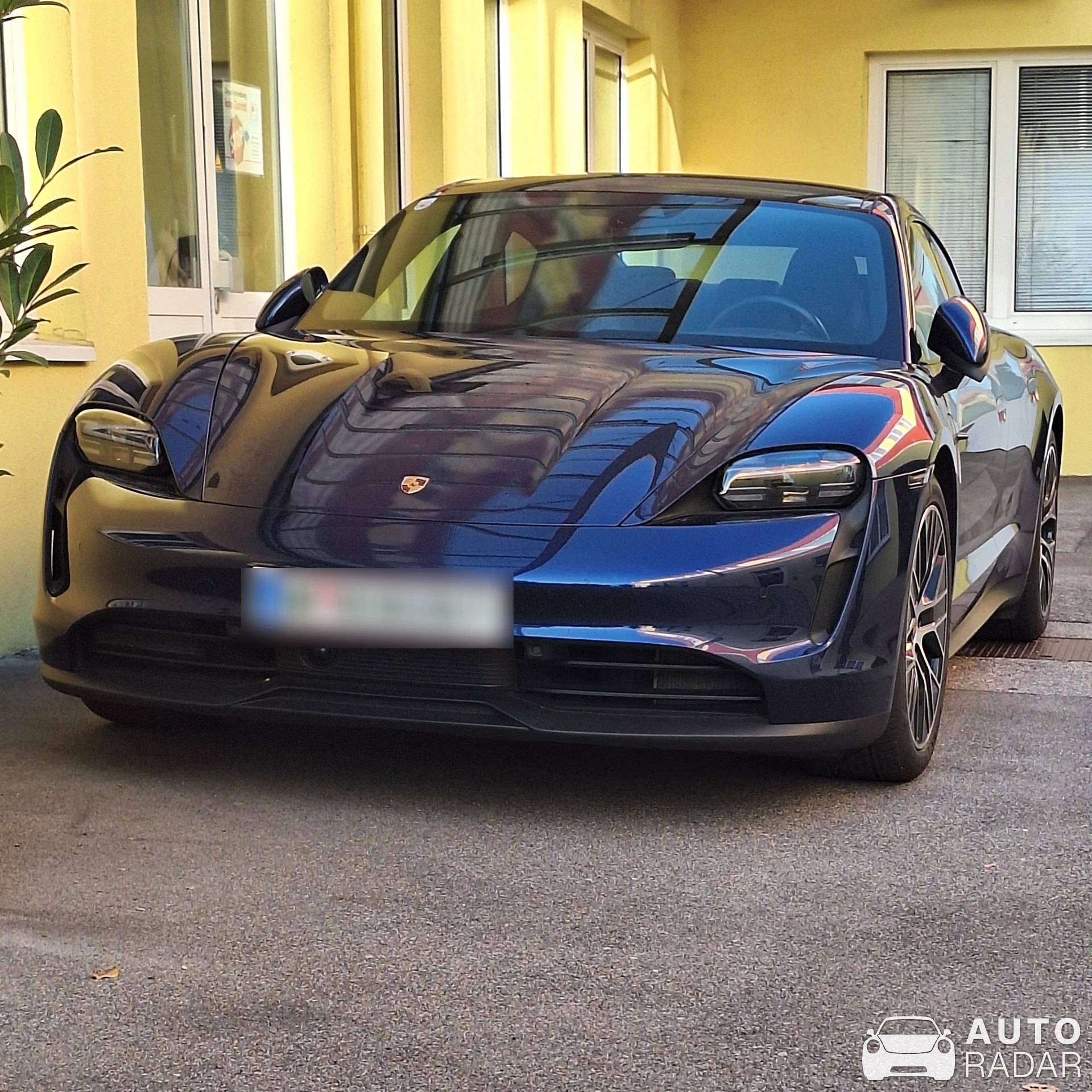Porsche Taycan 4S spotted in Wien, Austria