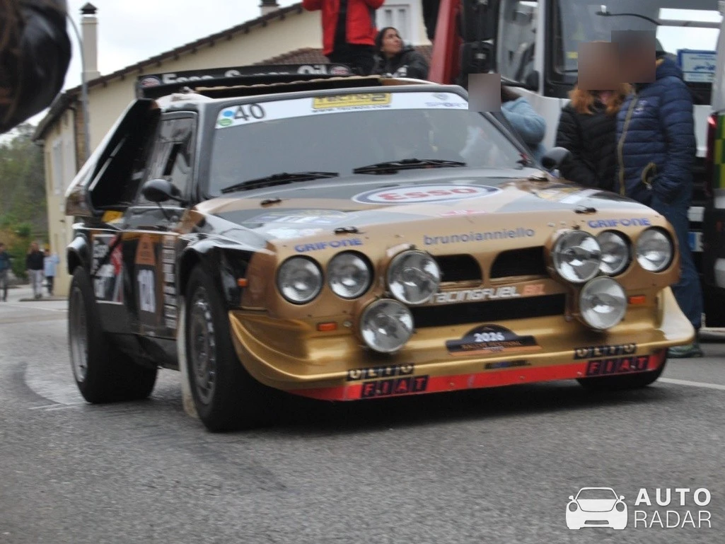 Lancia Delta S4 Stradale spotted in Entrambasaguas
