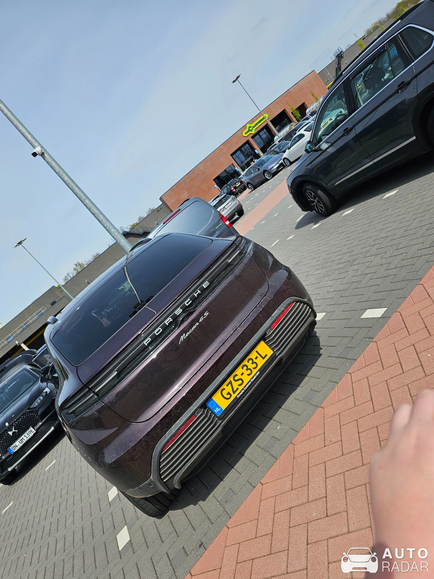 Porsche Macan EV 4S spotted in Landgraaf