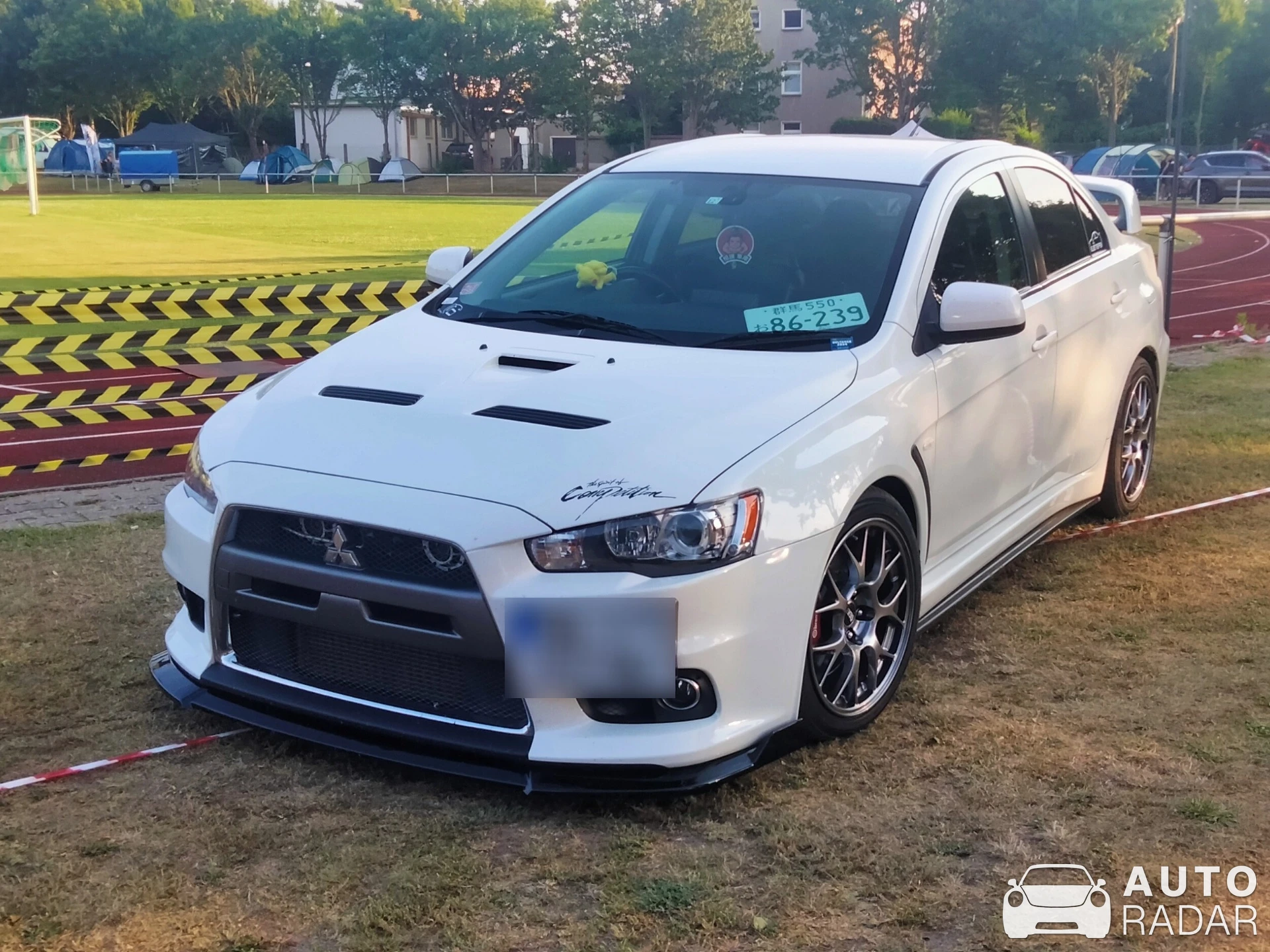 Mitsubishi Lancer Evolution X spotted in Bad Schmiedeberg